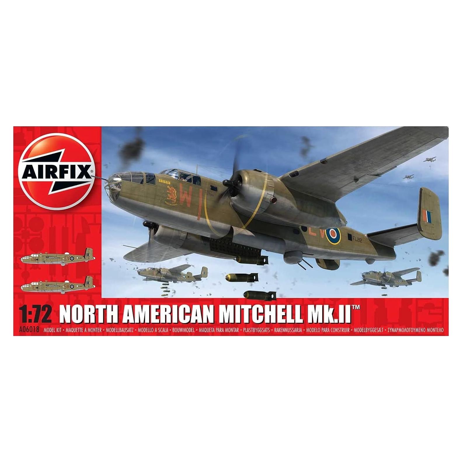 Kit de Modelo Plástico Airfix North American Mitchell II 1:72