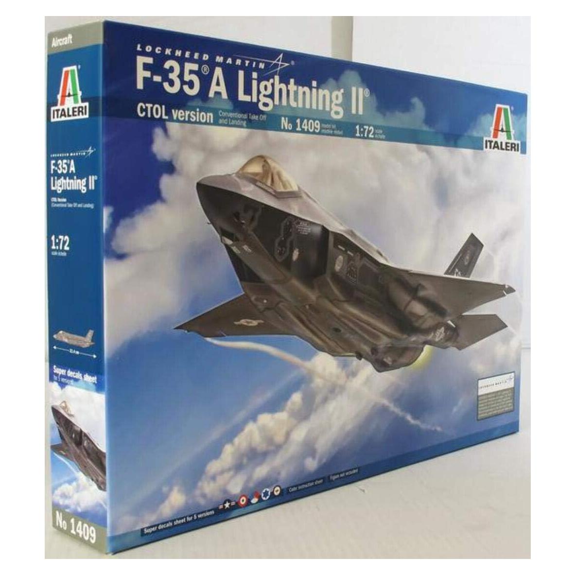 Kit de Modelo Italeri F-35A Relámpago II 1:72 Plástico