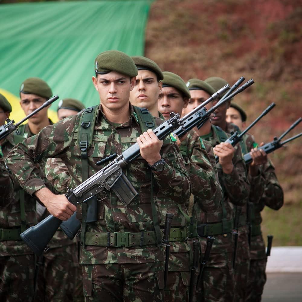Boina Militar Gajaous para Hombre y Mujer - 100% Lana, Talla Única, Color Verde
