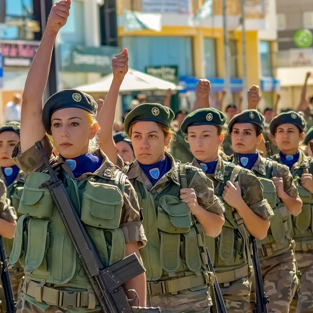 Boina Militar Gajaous para Hombre y Mujer - 100% Lana, Talla Única, Color Verde