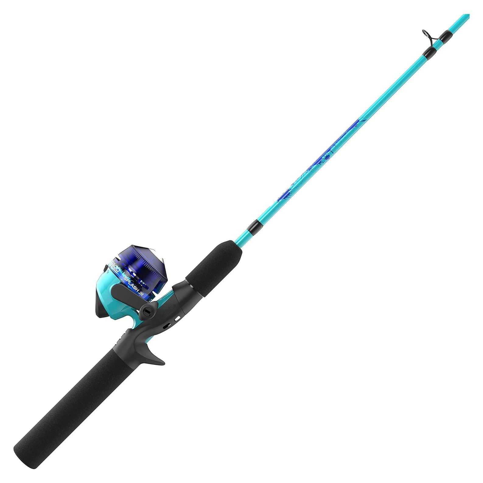 Combo de Caña de Pesca y Carrete Spincast Zebco Splash Jr. 1.22m