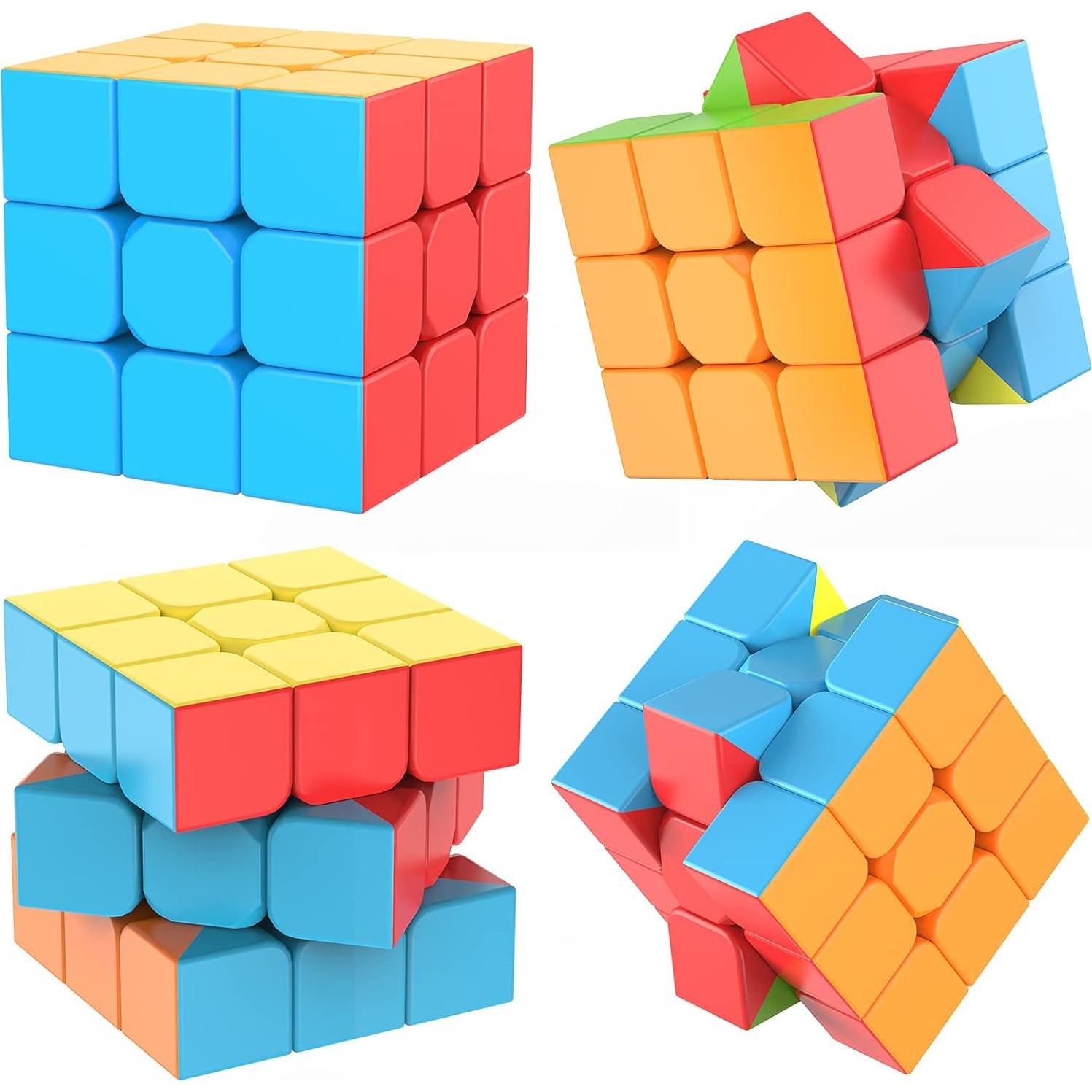 Cubo de Velocidad 3x3 Nabreeli con Soporte y Tutorial - Juguete Educativo