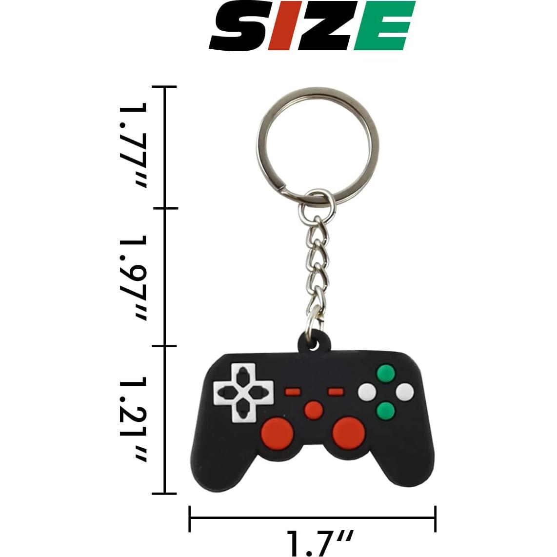 Llavero de Controlador de Videojuegos NSBELL 42PCS Silicona