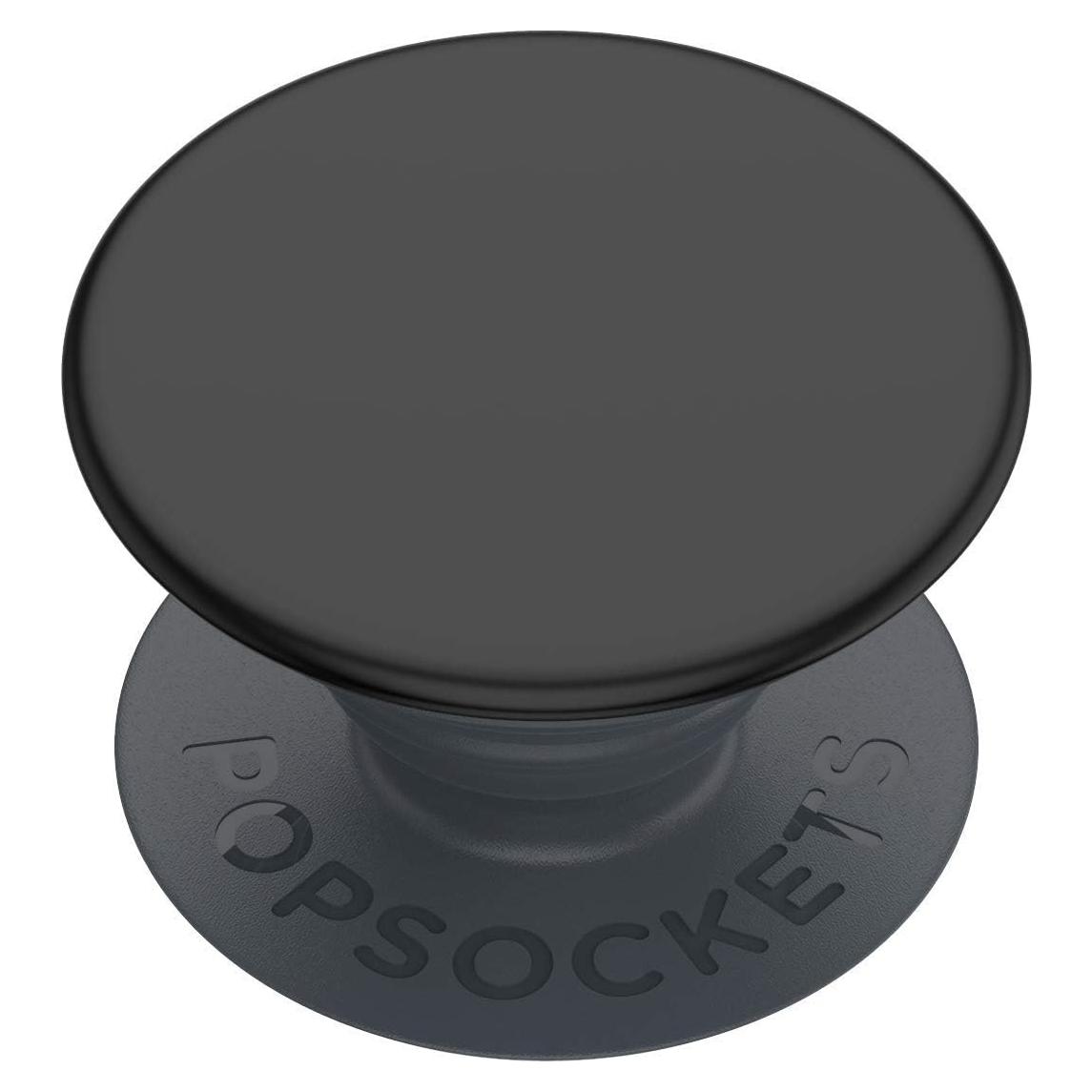 PopSockets Agarre para Teléfono Negro - Soporte Colapsable