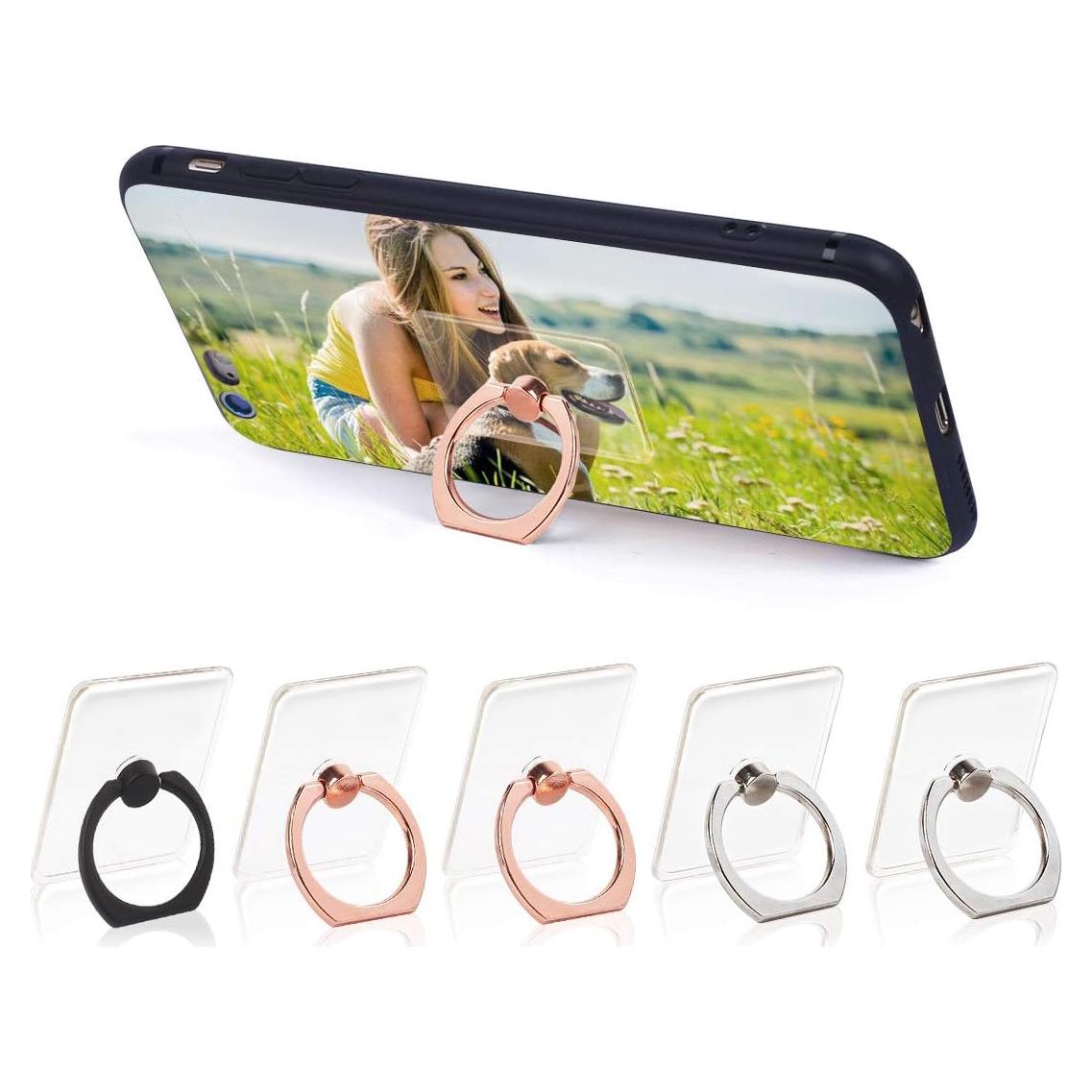 Soporte para Anillo de Teléfono Móvil Transparente Libosa 360°