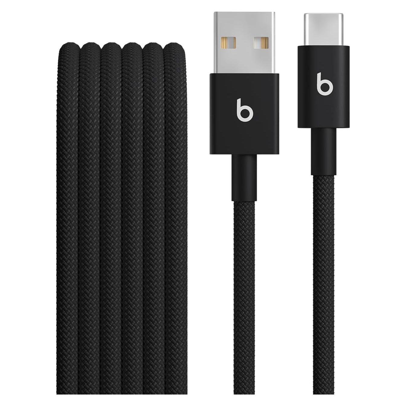 Cable USB-A a USB-C Beats 1.5 m Carga Rápida Duradero