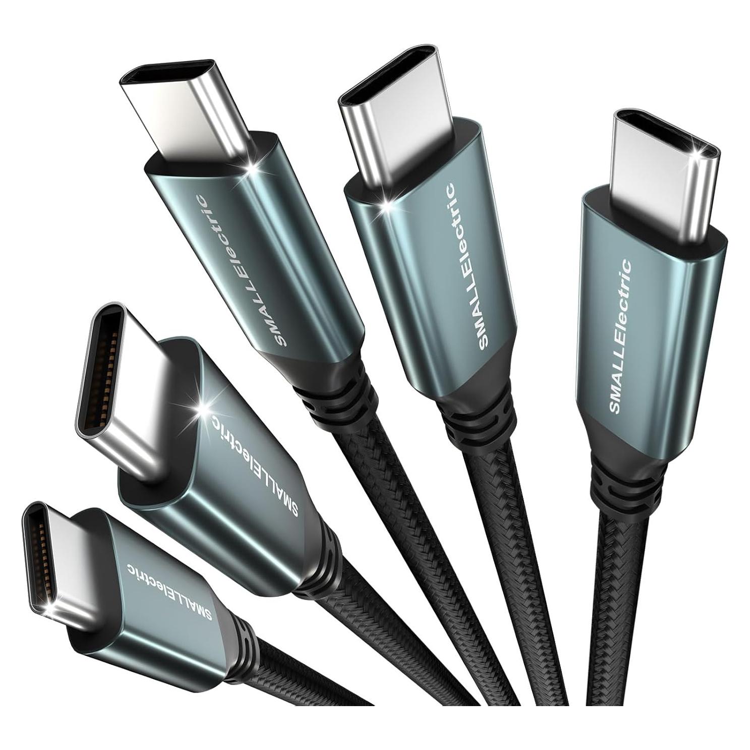 Cable USB-C a USB-C 5Pack 1.83m 60W SMALLElectric