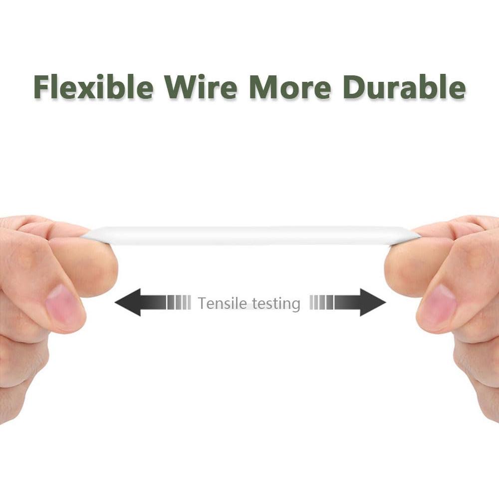 Cable USB-C a USB-A 1.83m HONGPING 2-Pack Blanco