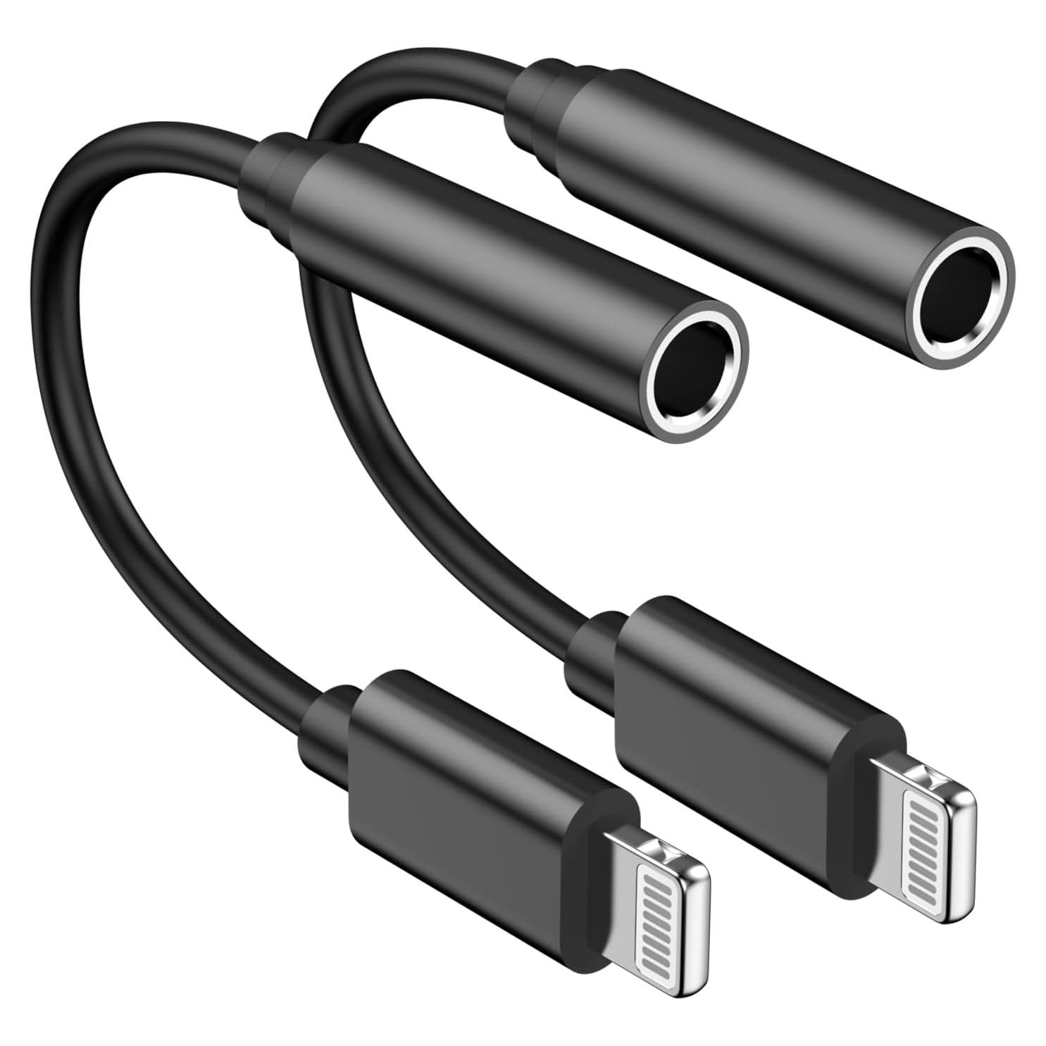 Adaptador de Jack 3.5mm Belcompany para iPhone - 2 Unidades