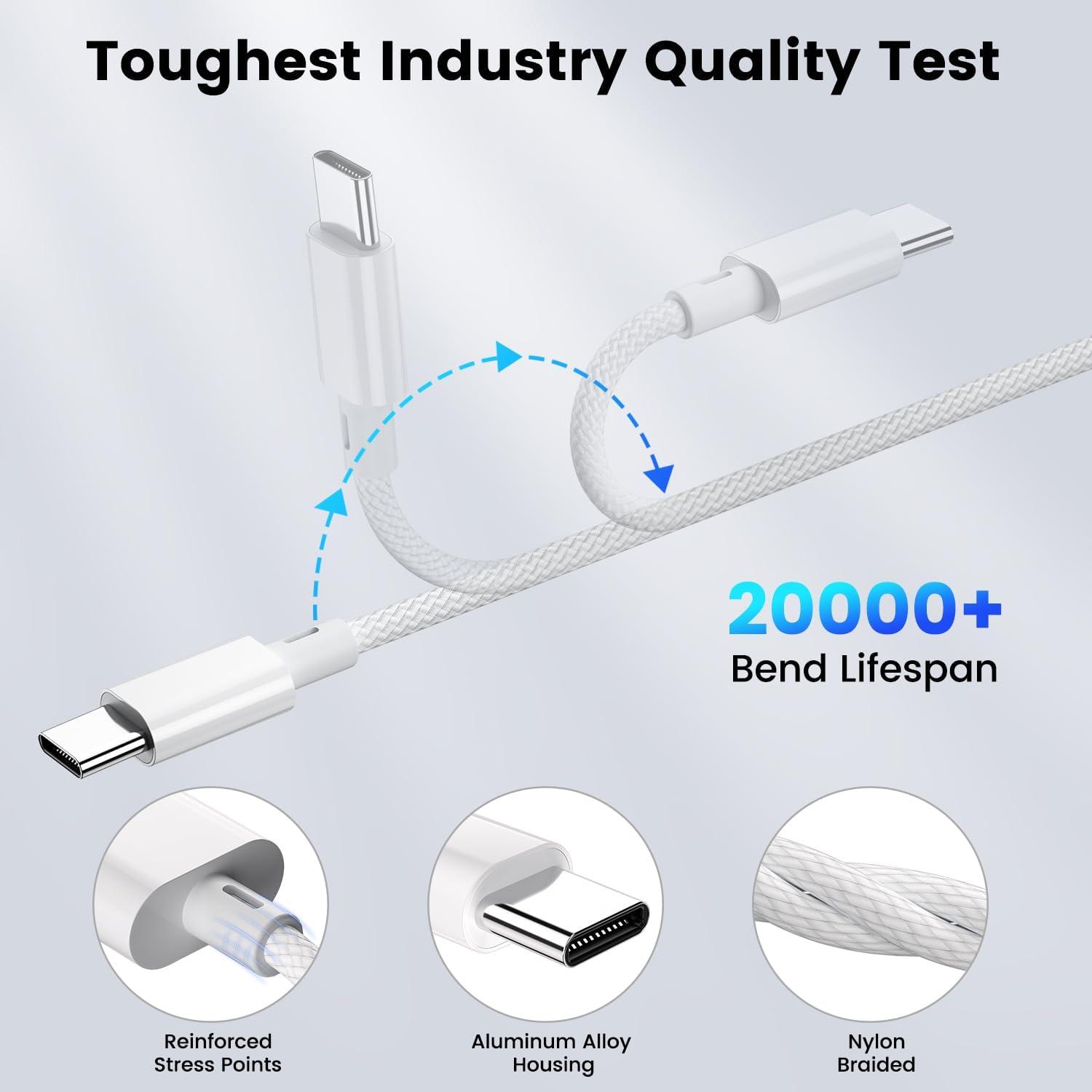 Adaptador USB C a Lightning Mxcudu 2 Pack Carga Rápida 10W