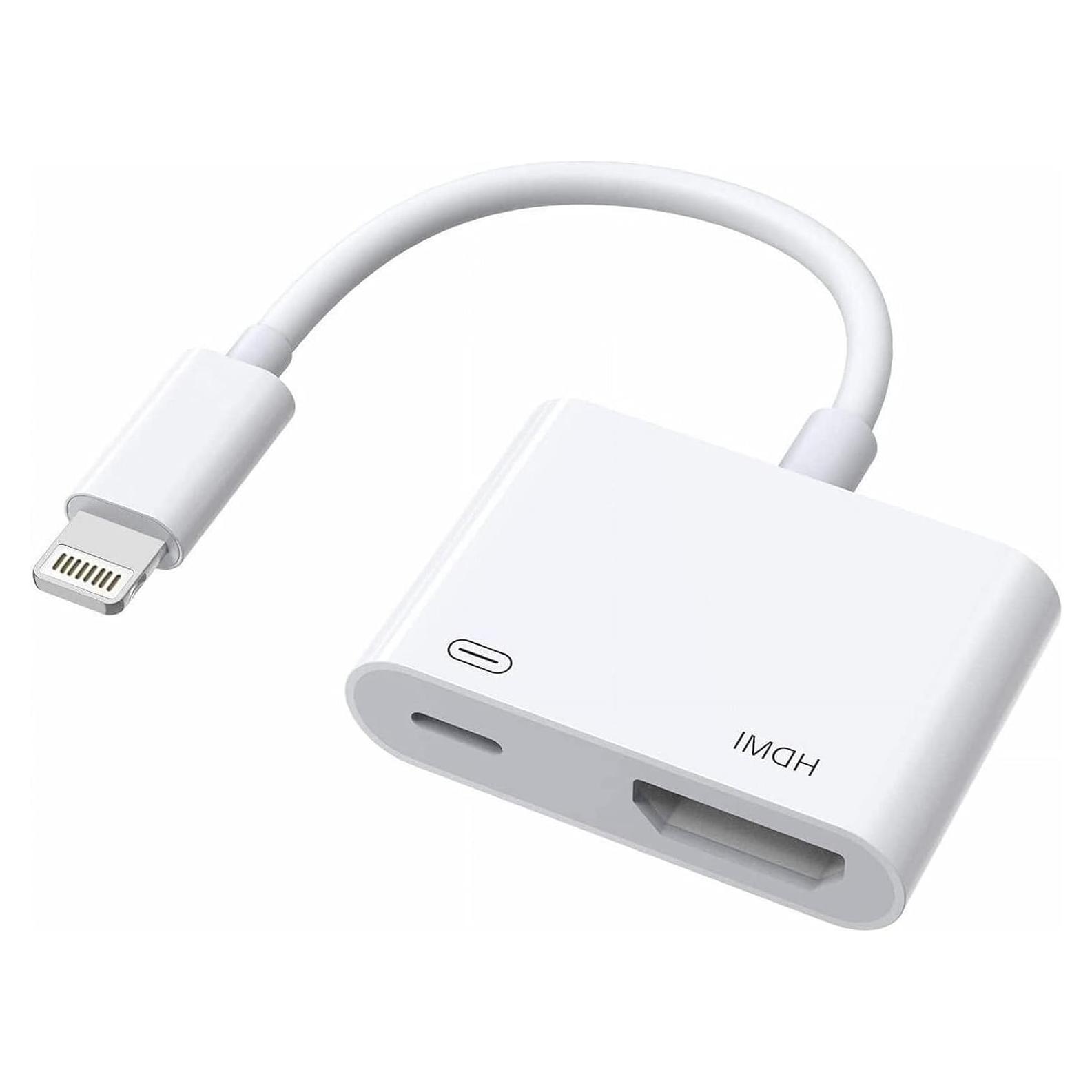 Adaptador Lightning a HDMI DESOFICON 1080P para iPhone iPad