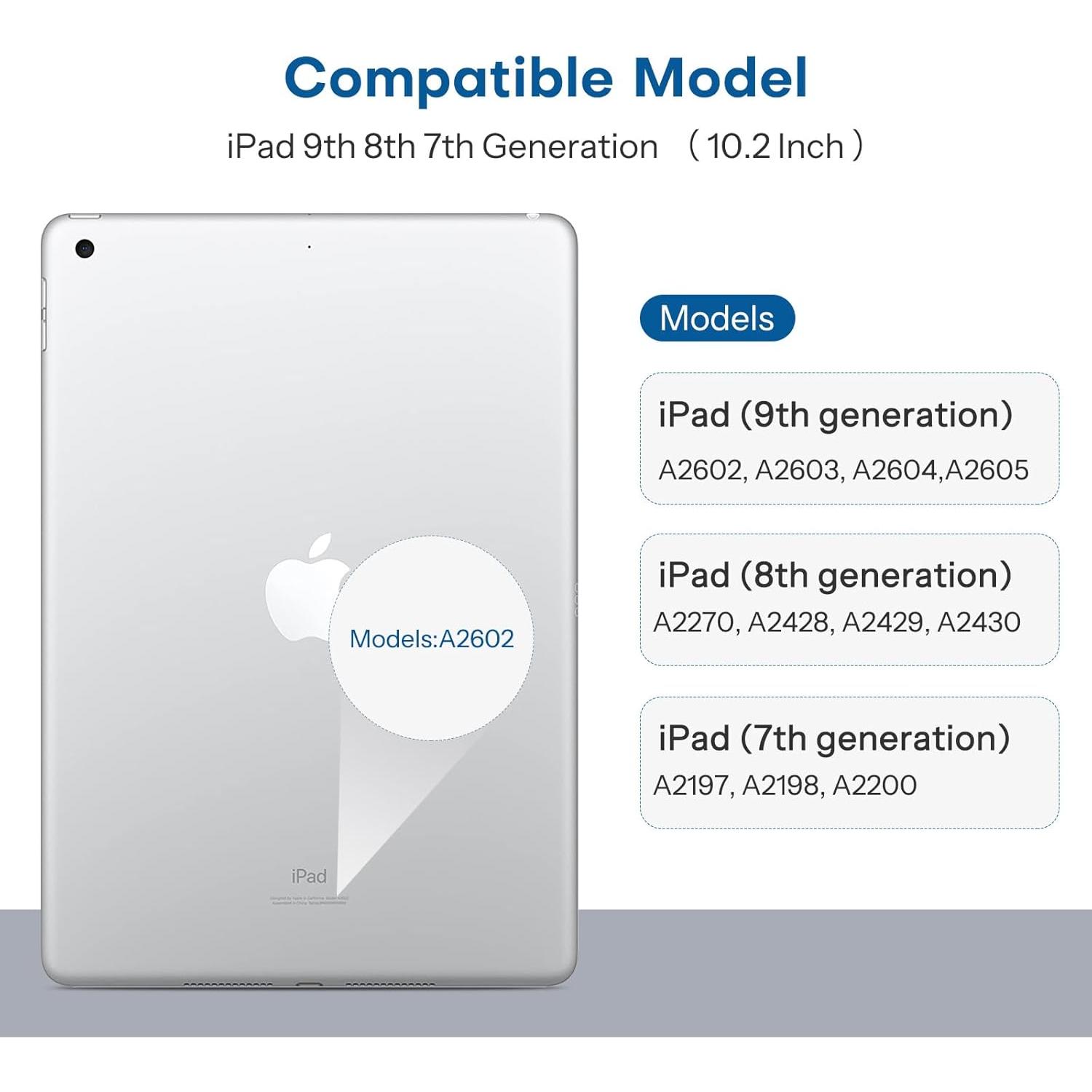 Protector de Pantalla Vidrio Templado SPARIN para iPad 10.2" 9na/8va/7ma Gen