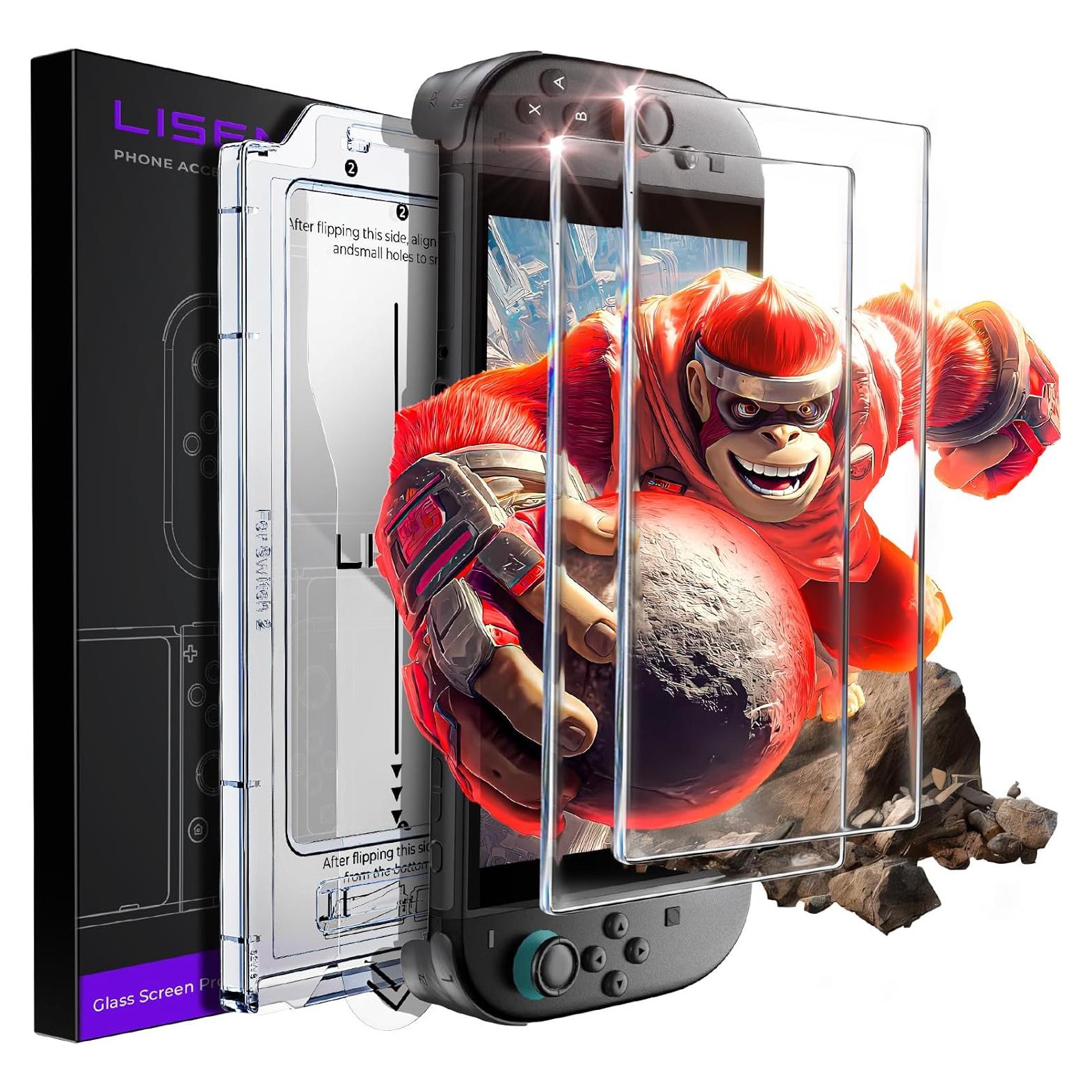 Protector de Pantalla Antirreflejante LISEN para Switch 2 - 2 Pcs