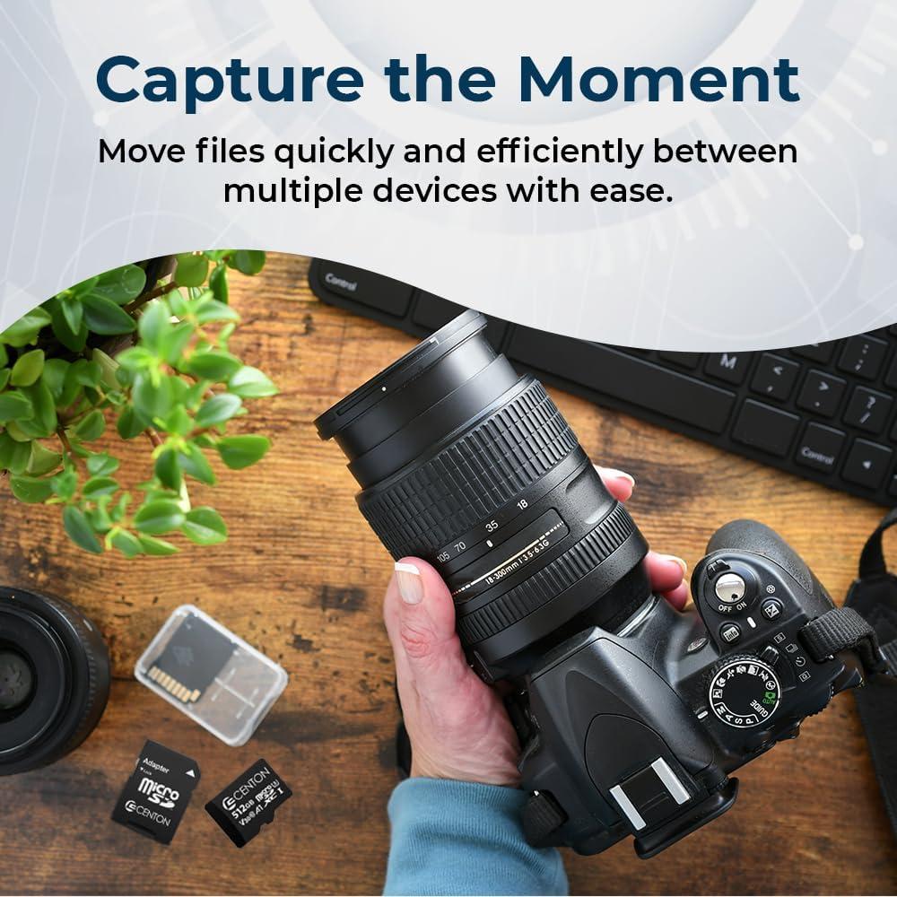 Tarjeta Micro SDXC Centon 256GB UHS-I Clase U3