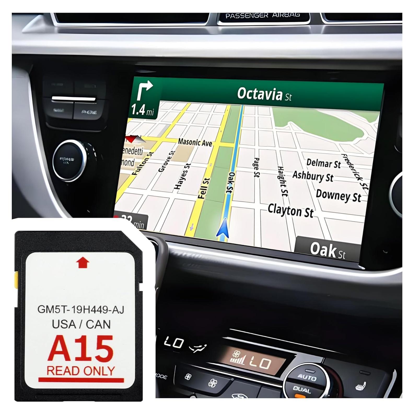 Tarjeta SD de Navegación GPS A15 Stacool para Ford y Lincoln
