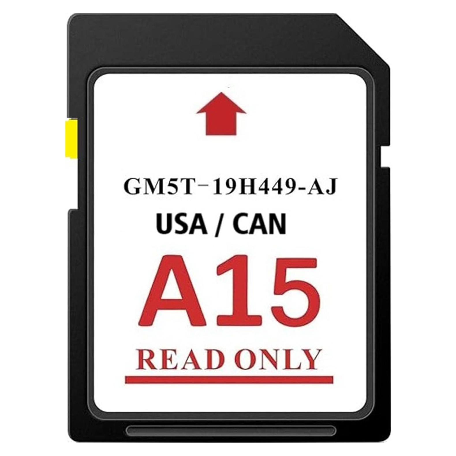 Tarjeta de Memoria Navegación A15 Ford Lincoln Sync Mapas