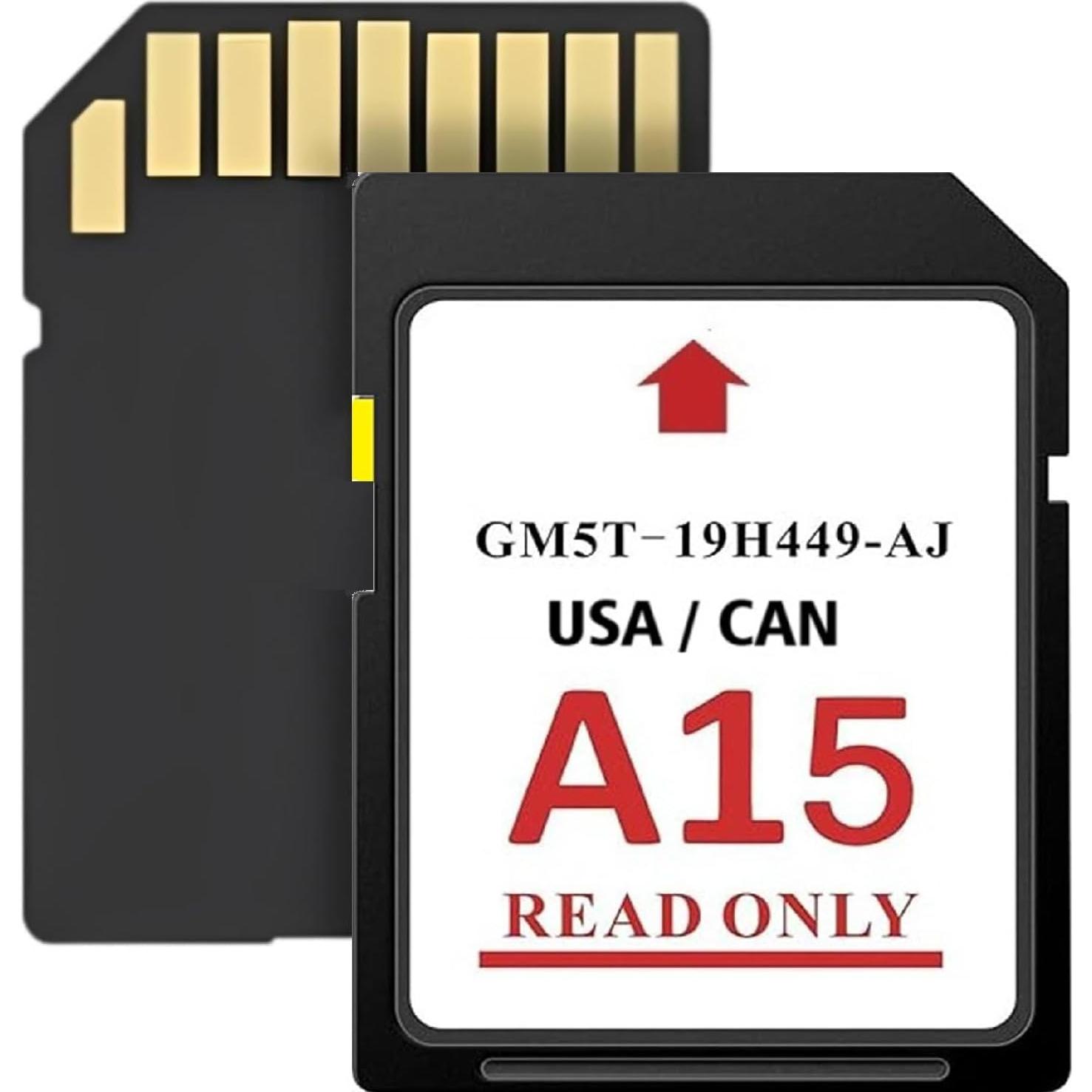 Tarjeta de Memoria Navegación A15 Ford Lincoln Sync Mapas