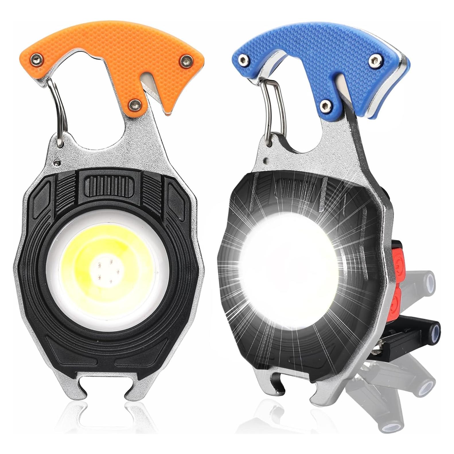 Linterna de Trabajo COB CHICES 1600 Lúmenes 7 Modos 2 Pcs