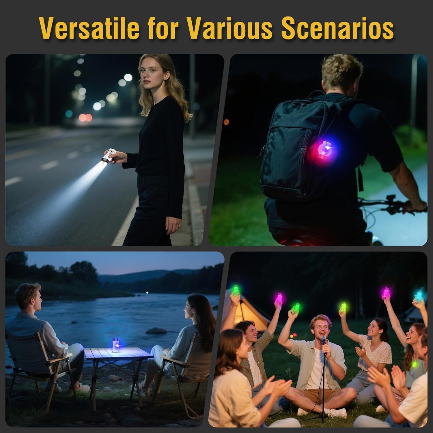 Linterna EDC BORUIT U10 880LM Compacta IPX4 Recargable