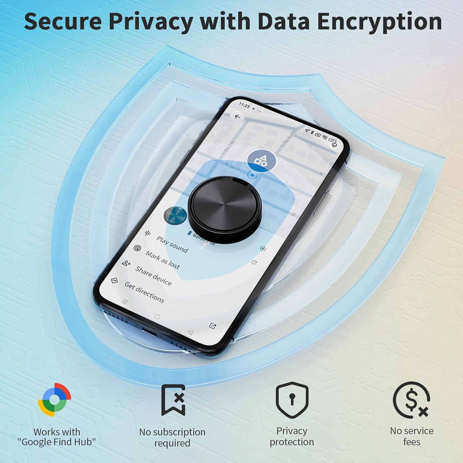 Etiqueta de Rastreo Bluetooth Android - 4 Unidades F8