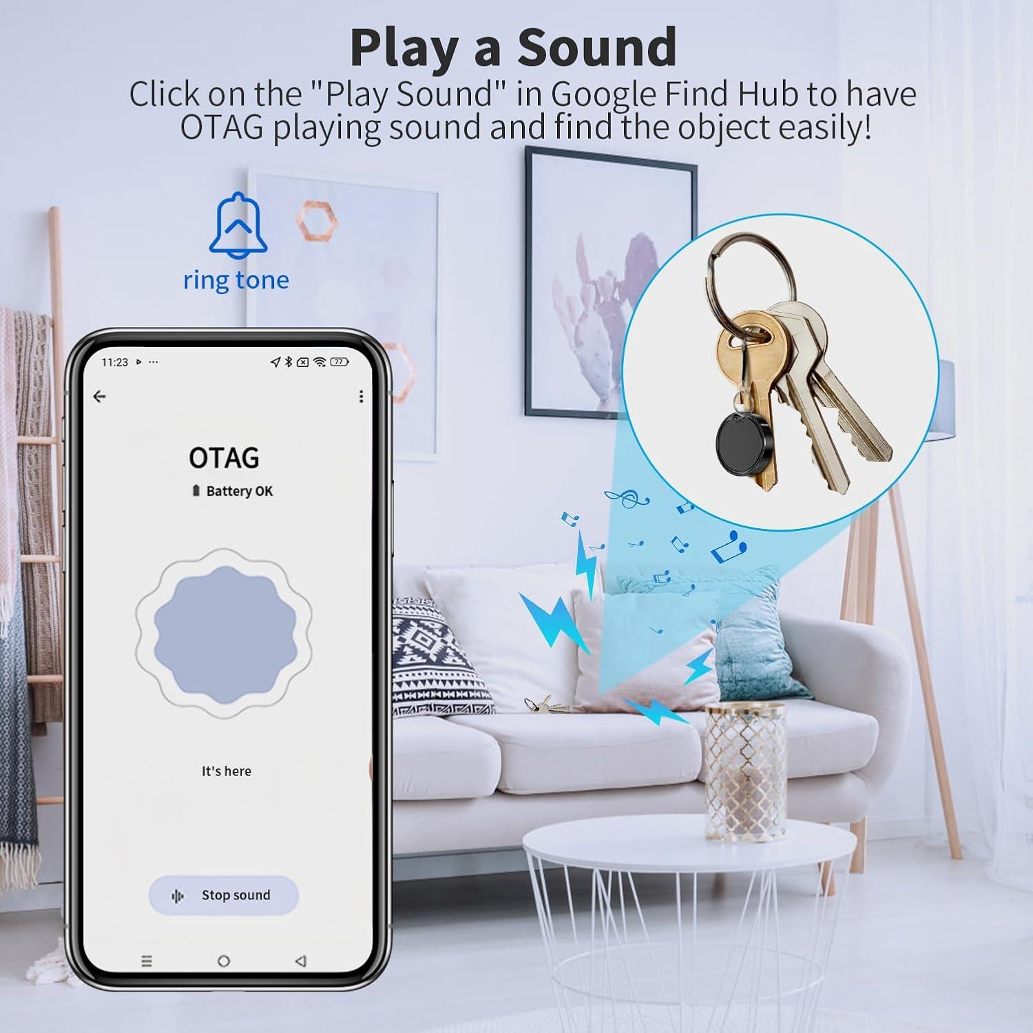 Etiqueta de Rastreo Bluetooth Android - 4 Unidades F8