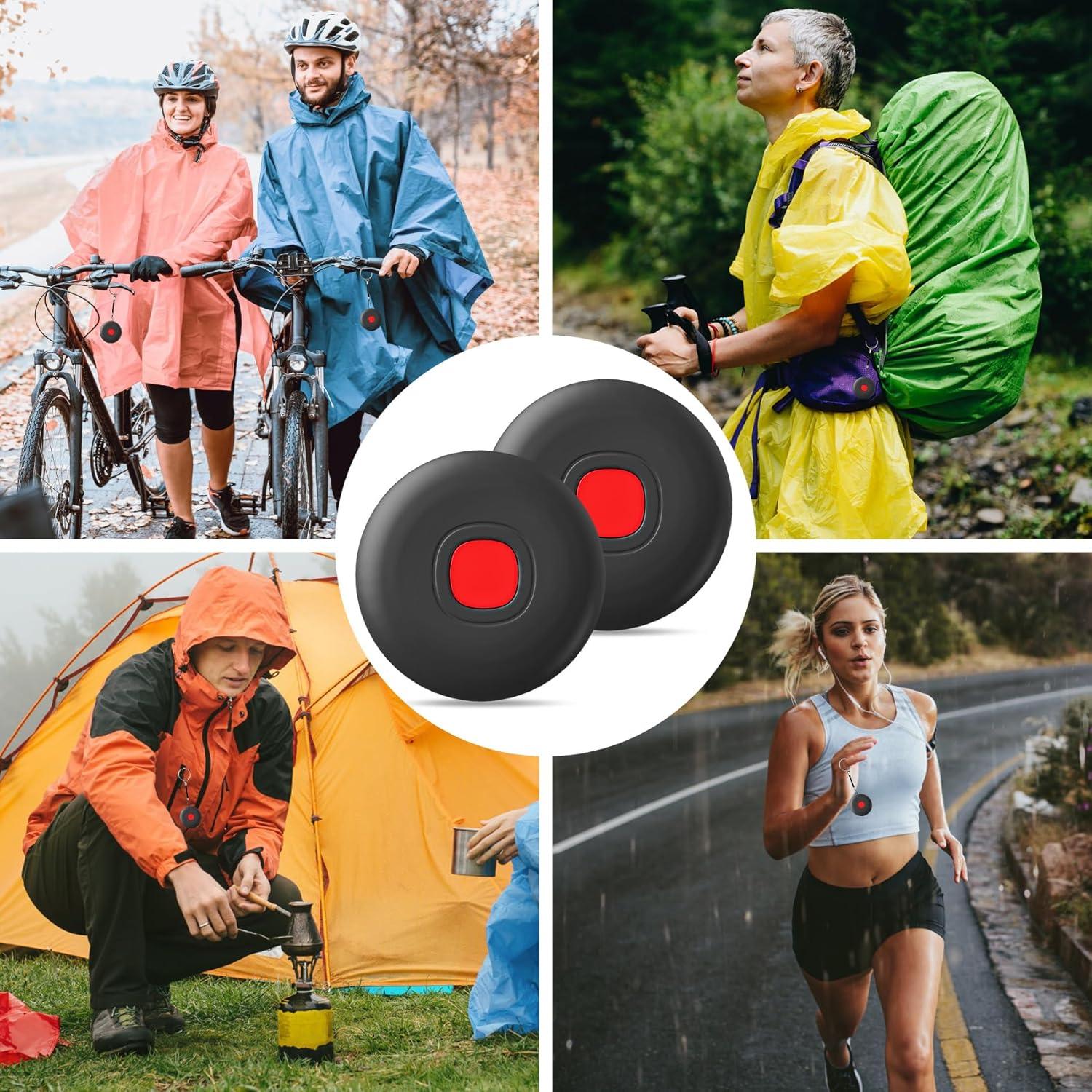 Etiquetas de Seguimiento Bluetooth Fortunepro W Tag - Paquete de 4, Impermeables, iOS/Android