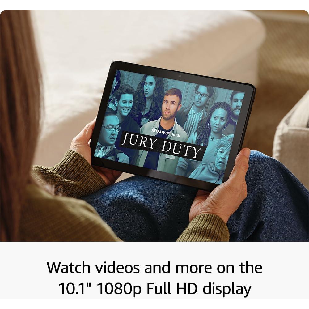 Amazon Fire HD 10 tablet and Stylus Pen creativity bundle, unleash your inner artist, latest model (2023 release), 32 GB, Black