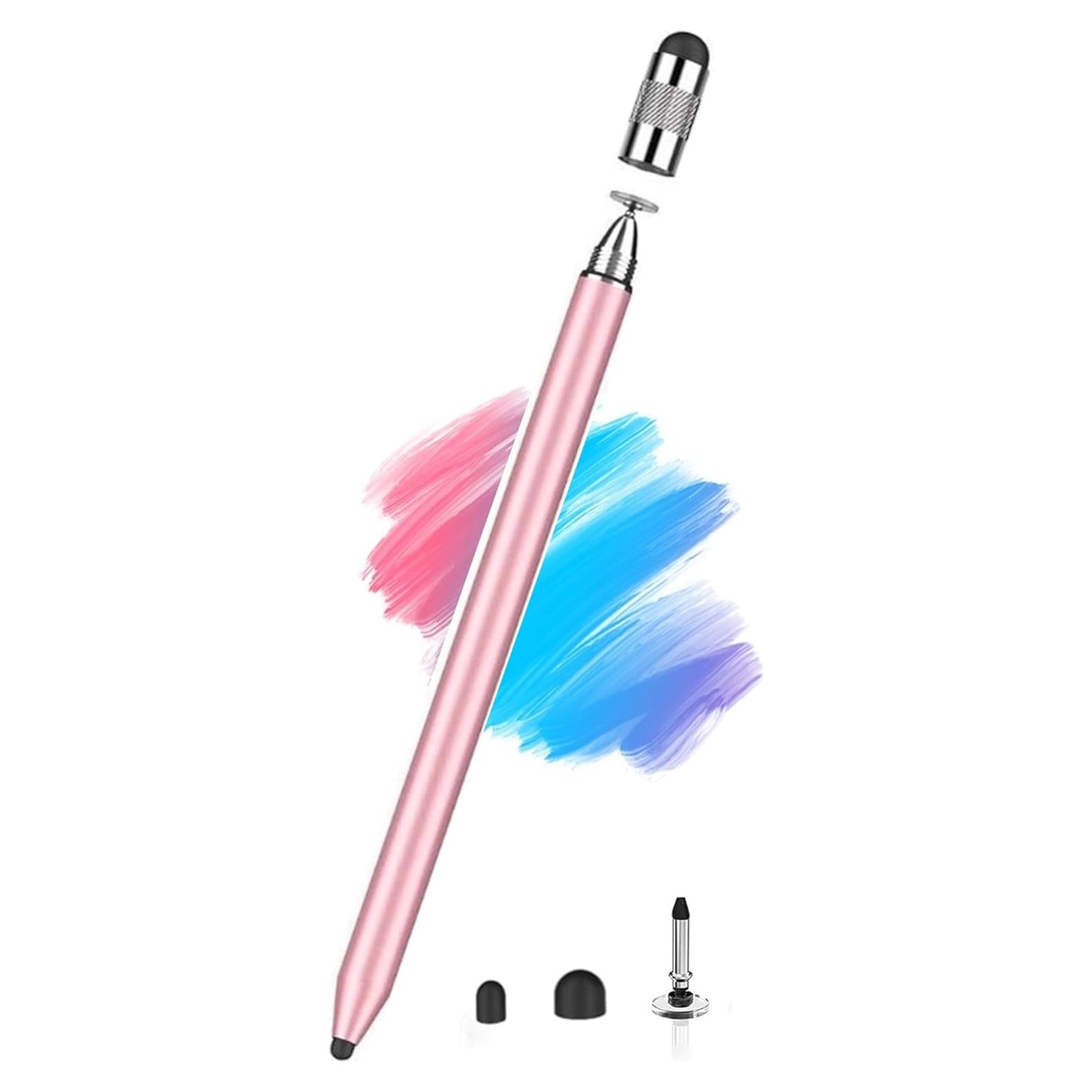 Bolígrafo Stylus 3 en 1 fllynewrite Rosa Dorado para Tabletas