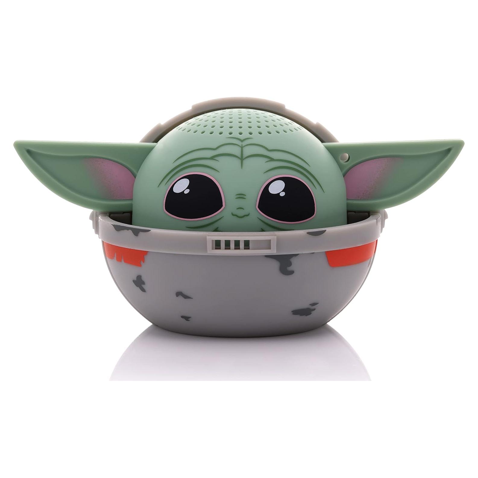 Altavoz Bluetooth Bitty Boomers Grogu en Pram 5.08 cm