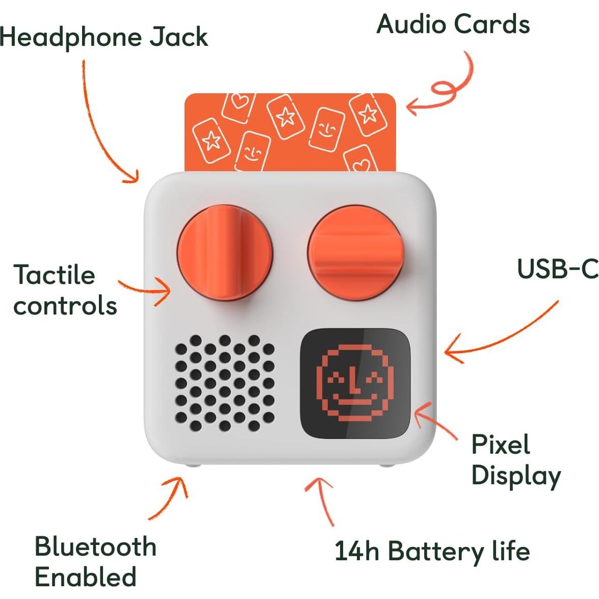 Reproductor de Audio Bluetooth Yoto Mini Edición 2024 - 280g