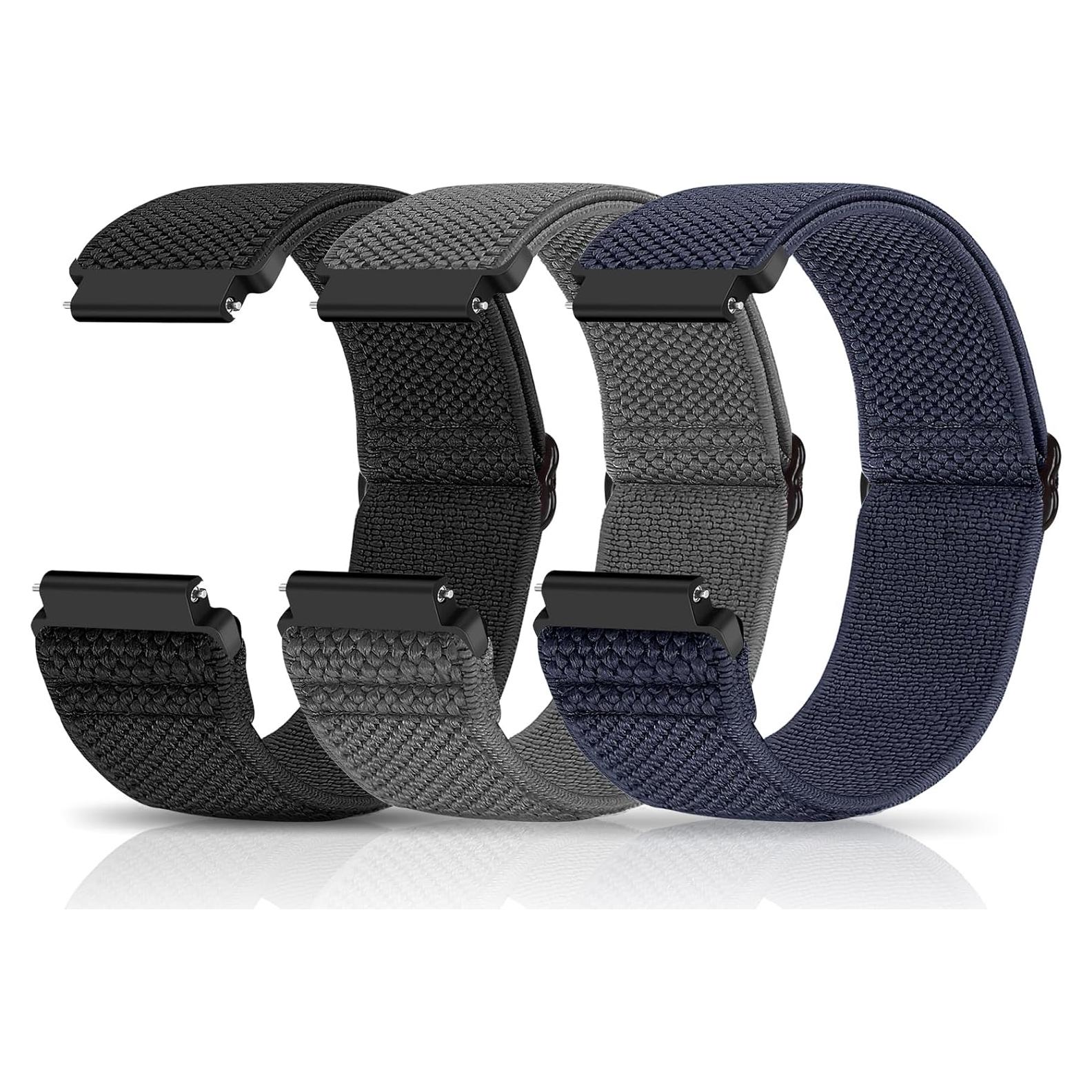 Correa de Reloj Elástica 22mm Relting Ajustable Nylon