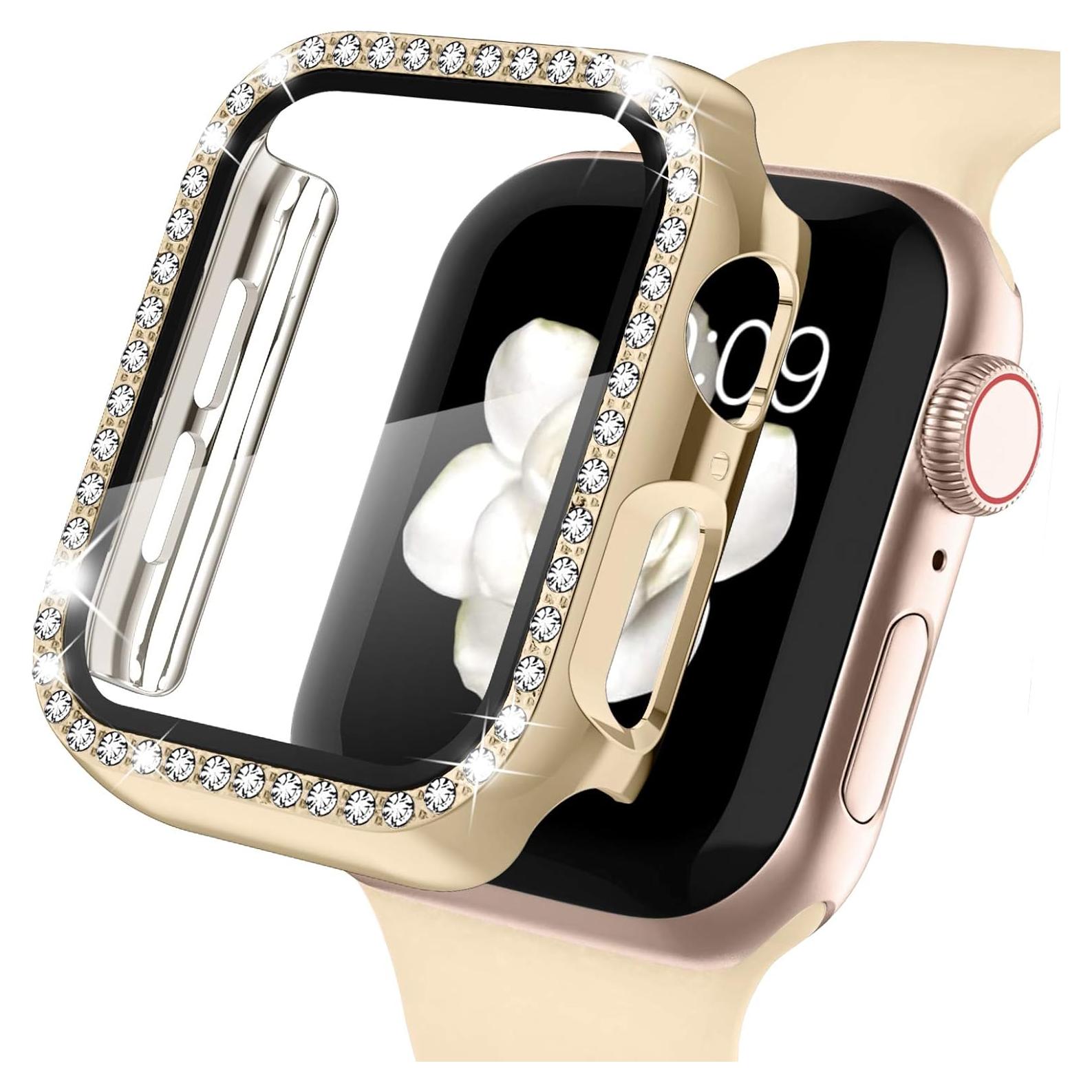 Funda Protectora Recoppa para Apple Watch 42mm con Diamantes