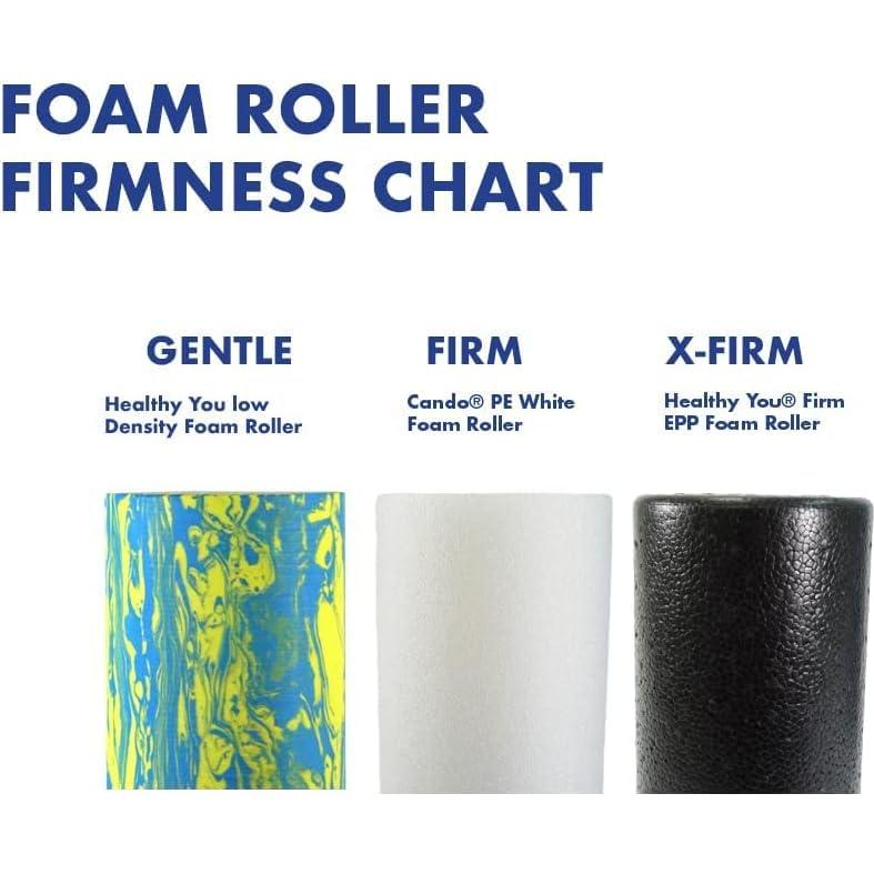 Rodillo de Espuma Suave Healthy You 45.7 cm Mitad Redonda