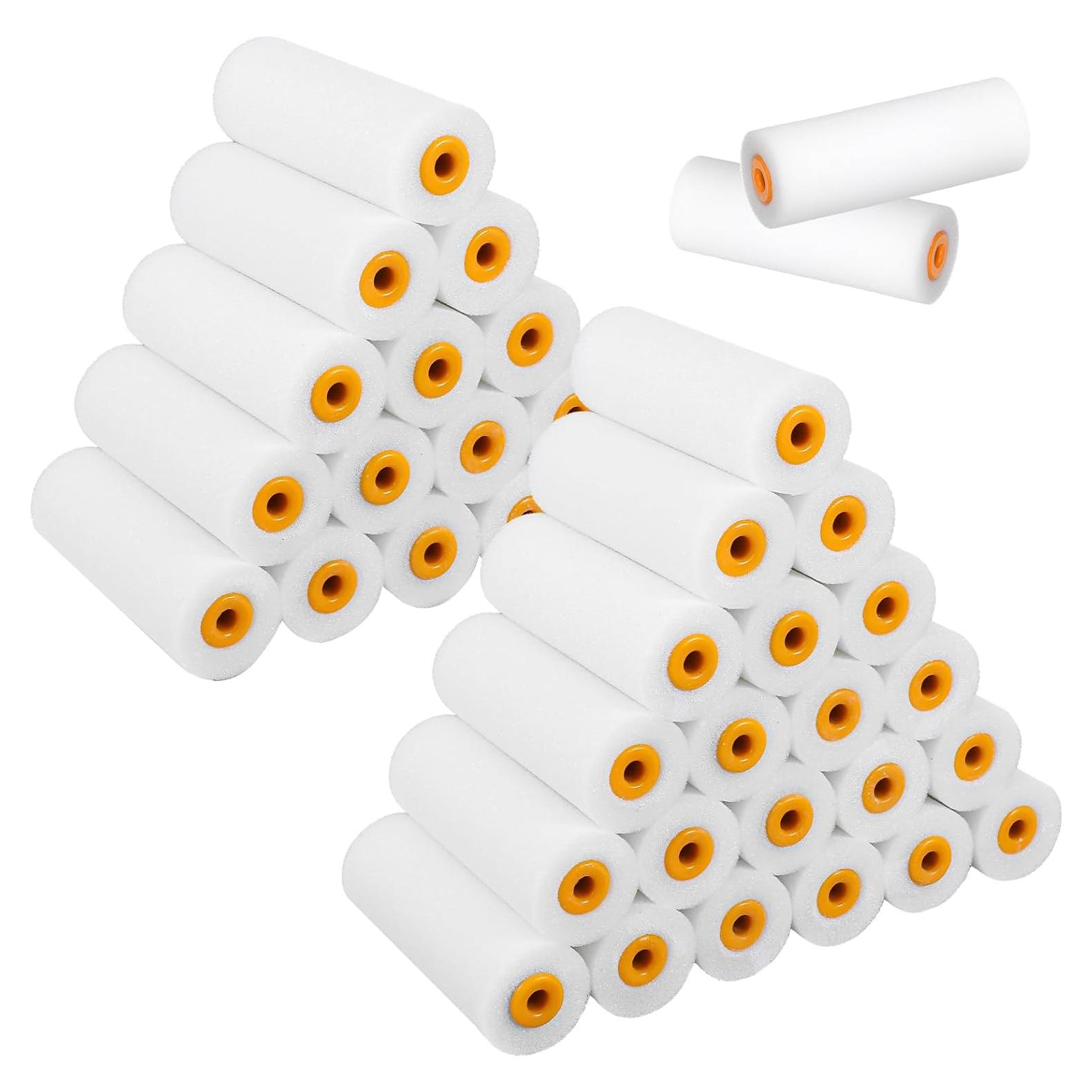 Paquete de 36 Fundas de Rodillo de Pintura Tobeelec 10.16 cm