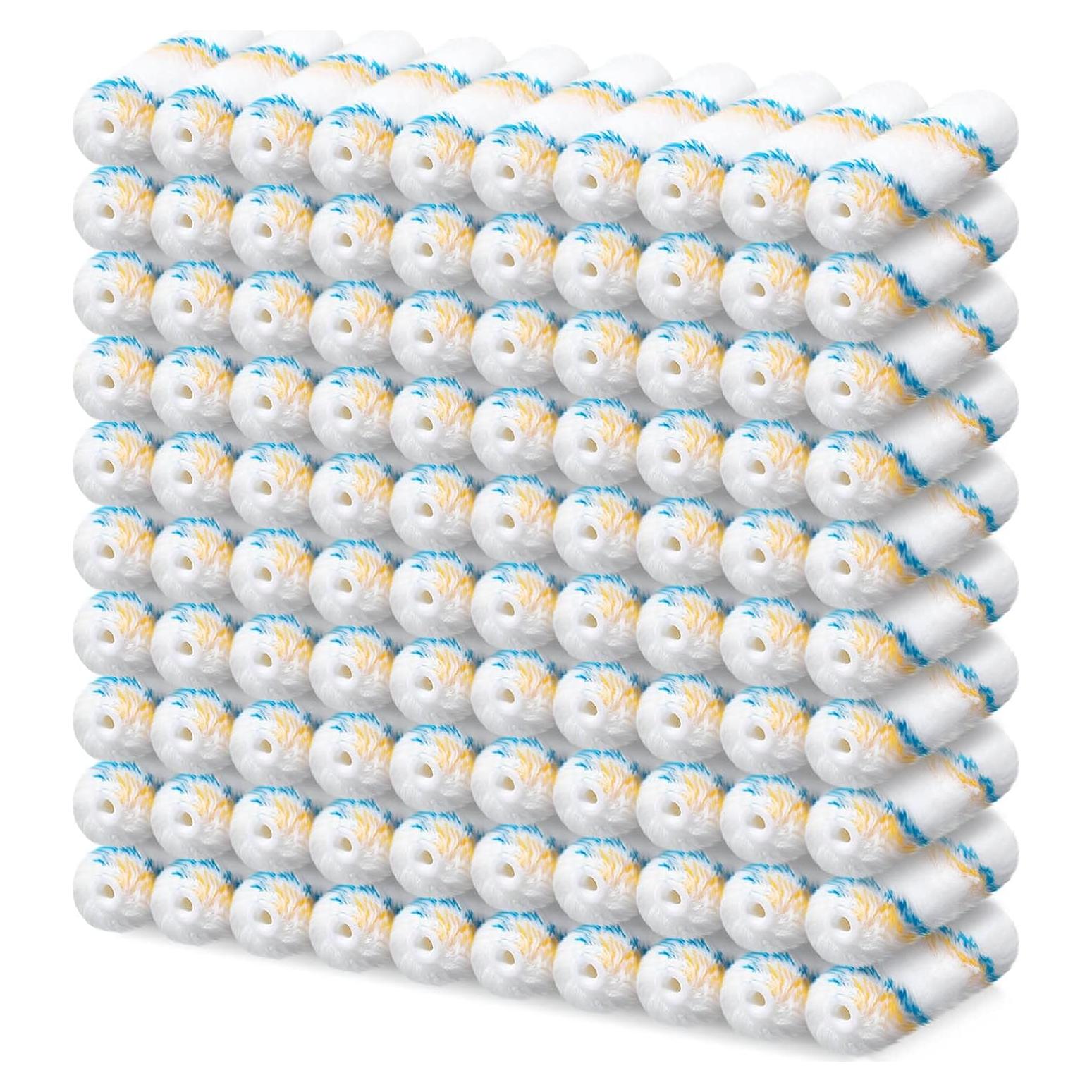 Juego de 100 Mini Rodillos de Pintura 10.16 cm Yoande