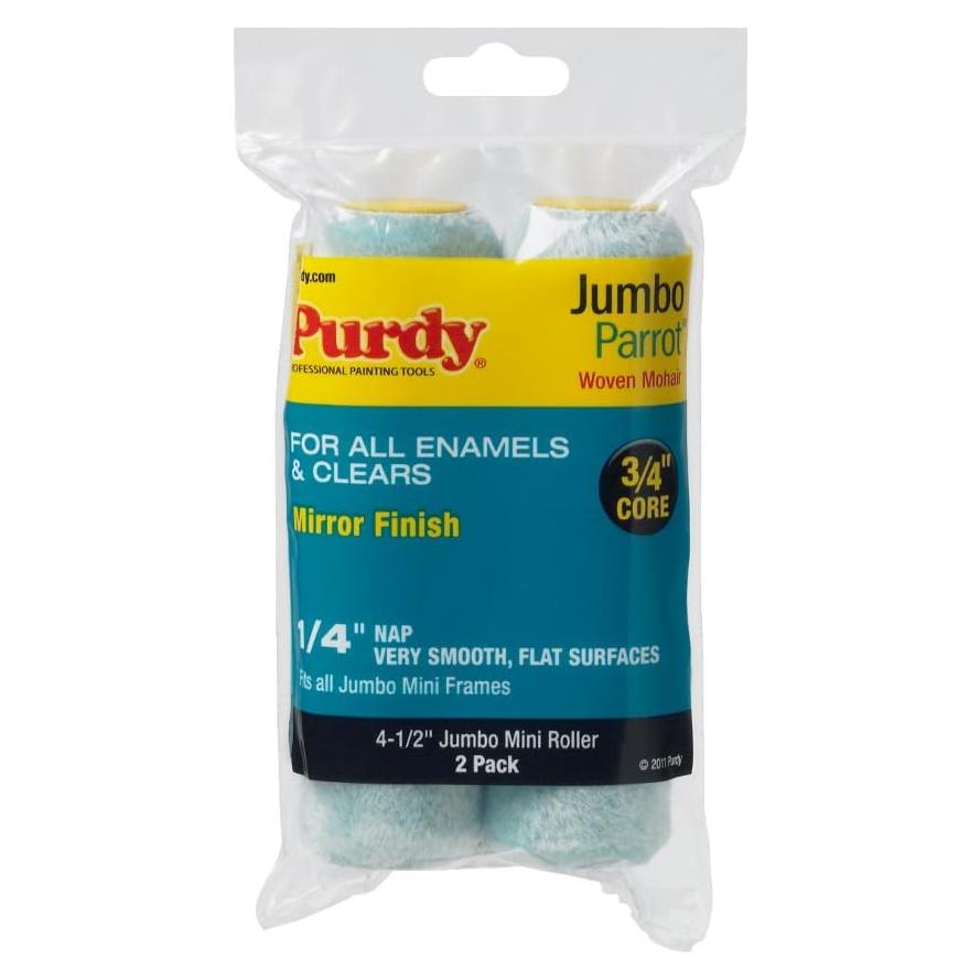 Cubiertas de Rodillo Purdy Pájaro Jumbo 11.43 cm - Paquete de 2