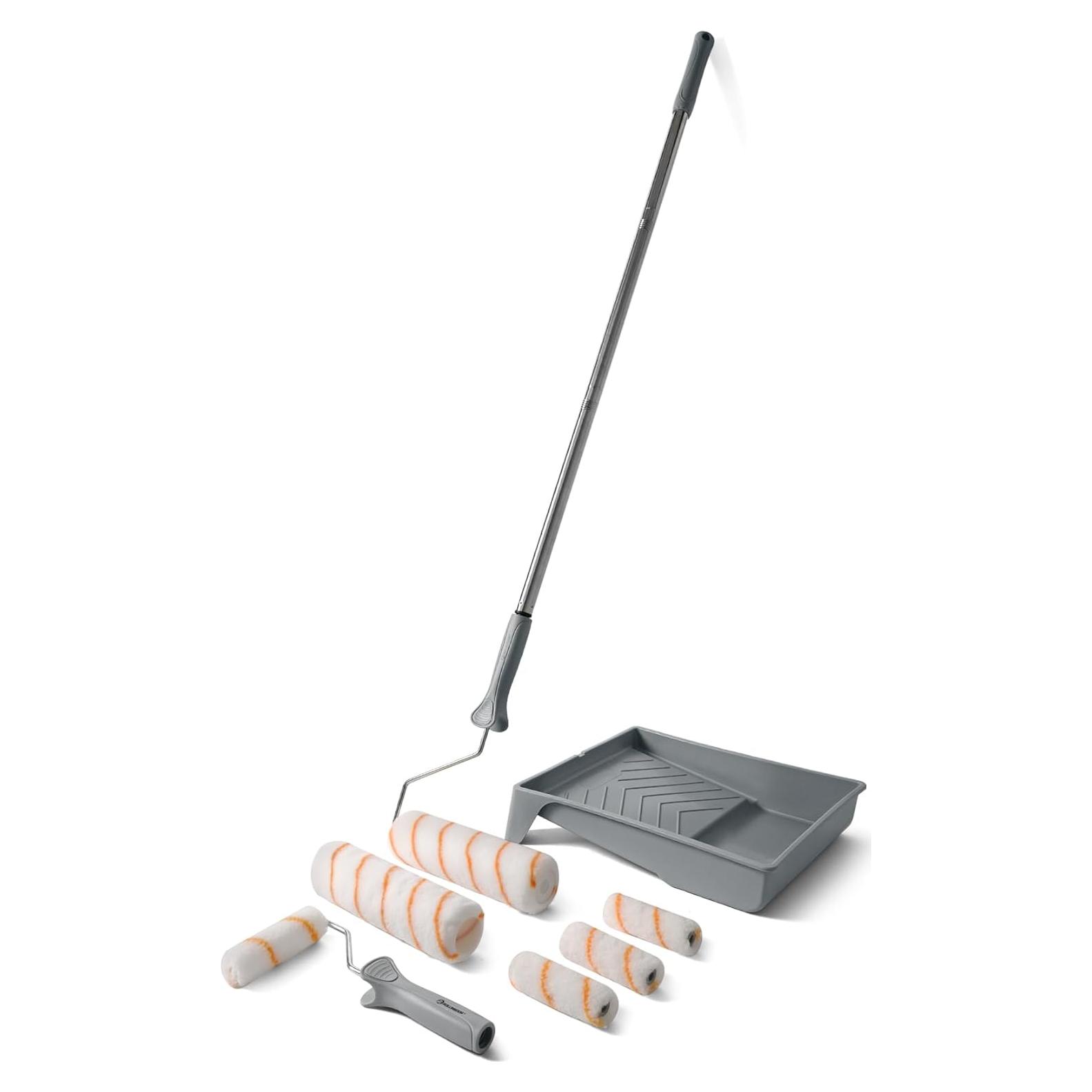 Kit de Rodillo de Pintura ROLLINGDOG 10 Piezas con Polo 0.91m