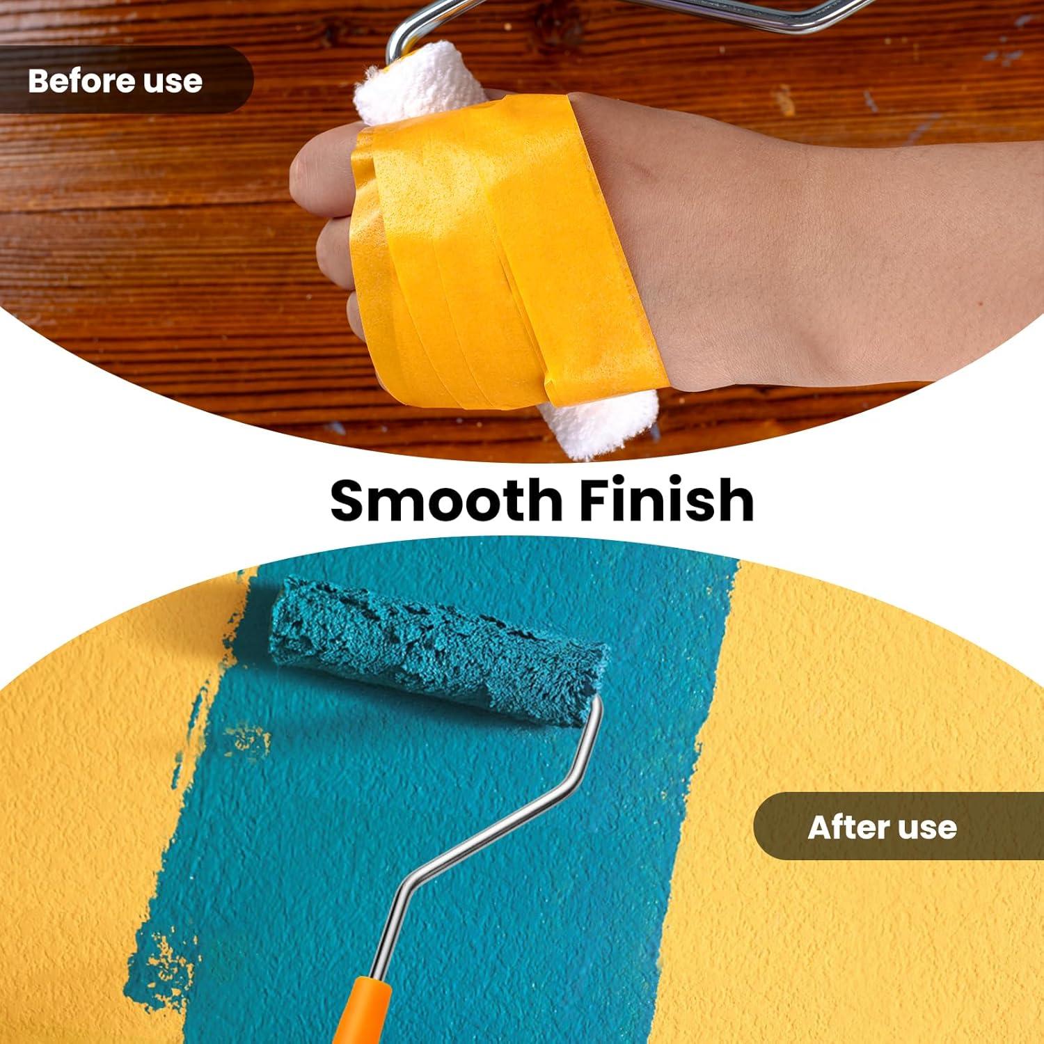 Fundas de Rodillo de Pintura Mister Rui 10 Piezas 4" Microfibra