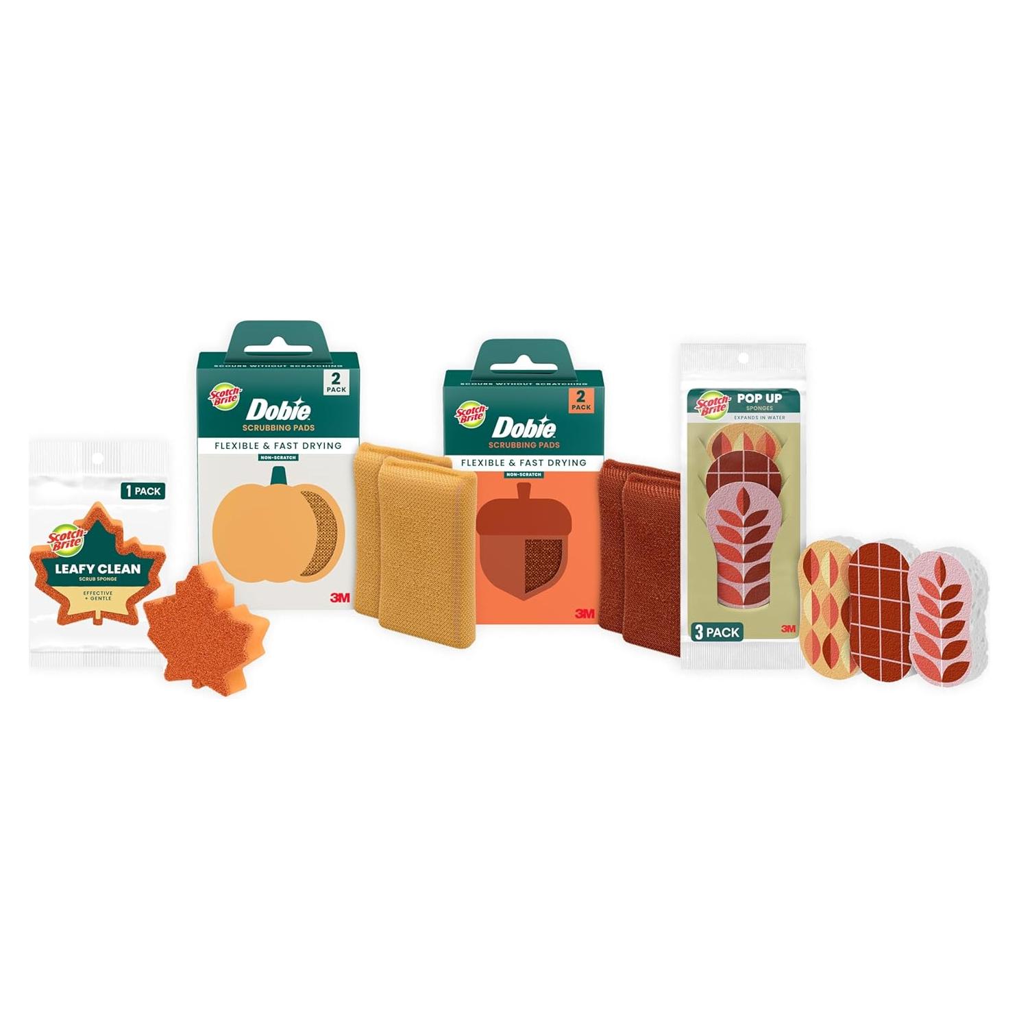 Colección Brite Harvest Scotch-Brite 8 Esponjas de Limpieza