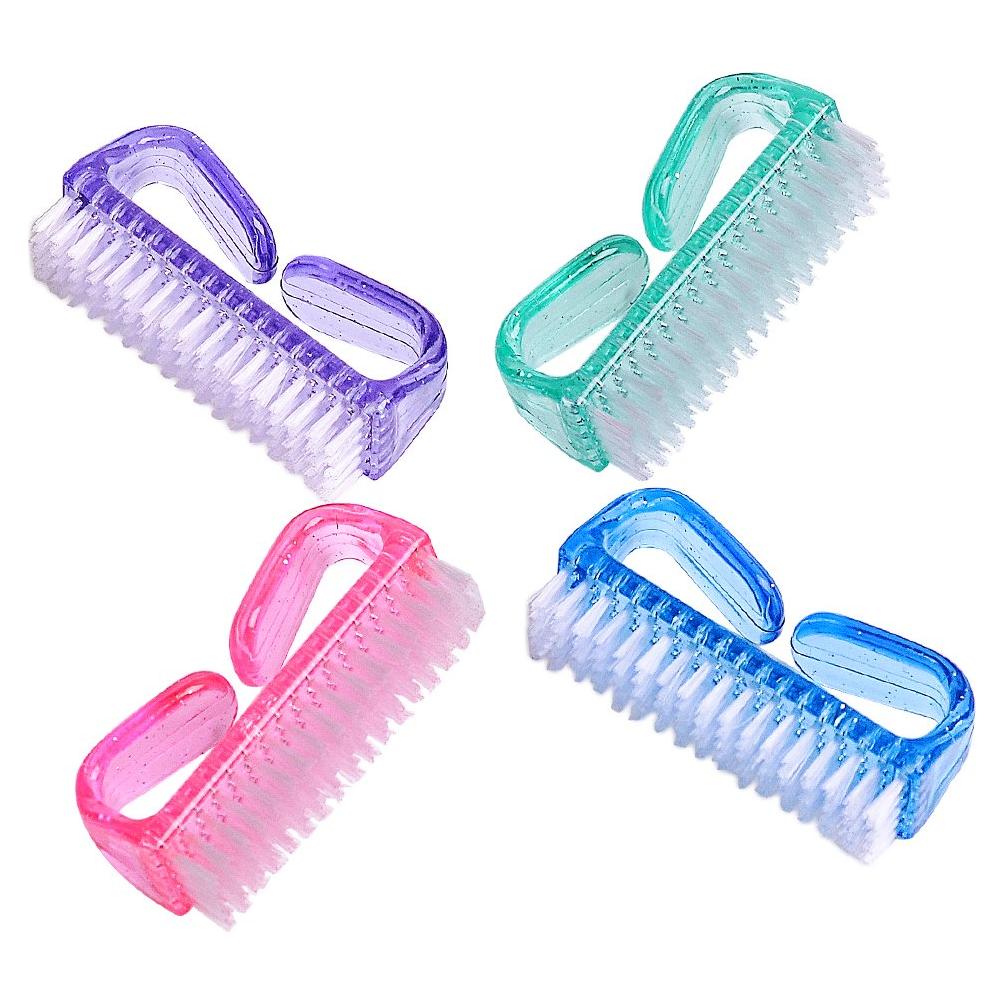 Cepillos de Uñas Hupos - 4 Piezas, Diseño Ergonómico