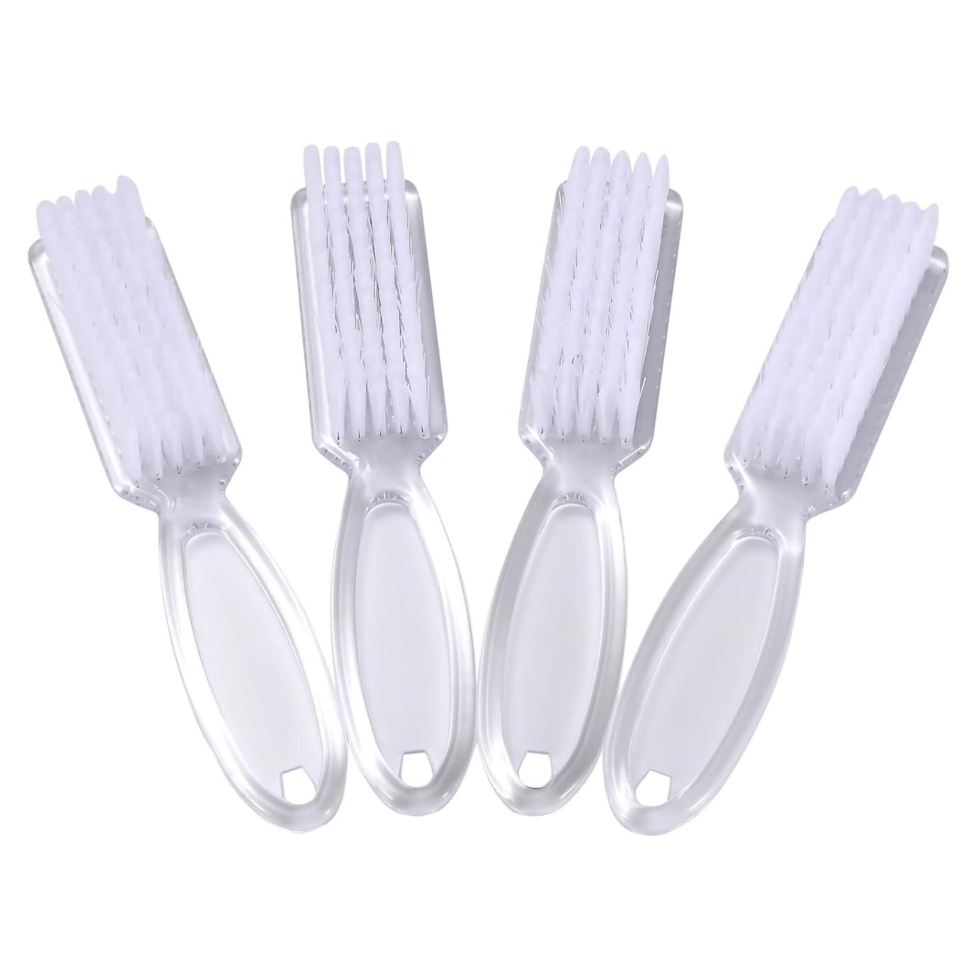 Cepillo de Uñas Yebeauty Transparente - Paquete de 4 Piezas