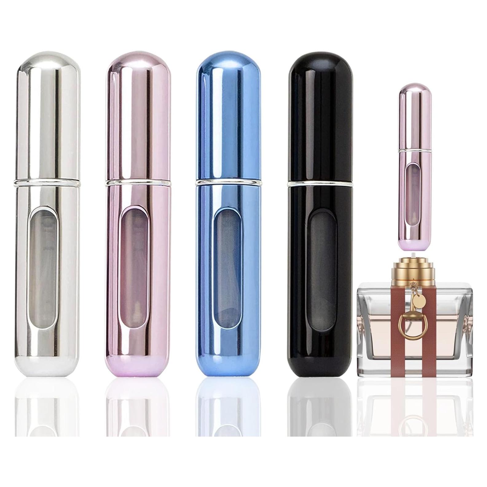 Botella Atomizador de Perfume Recargable Opasyo 5 ml - Pack 4