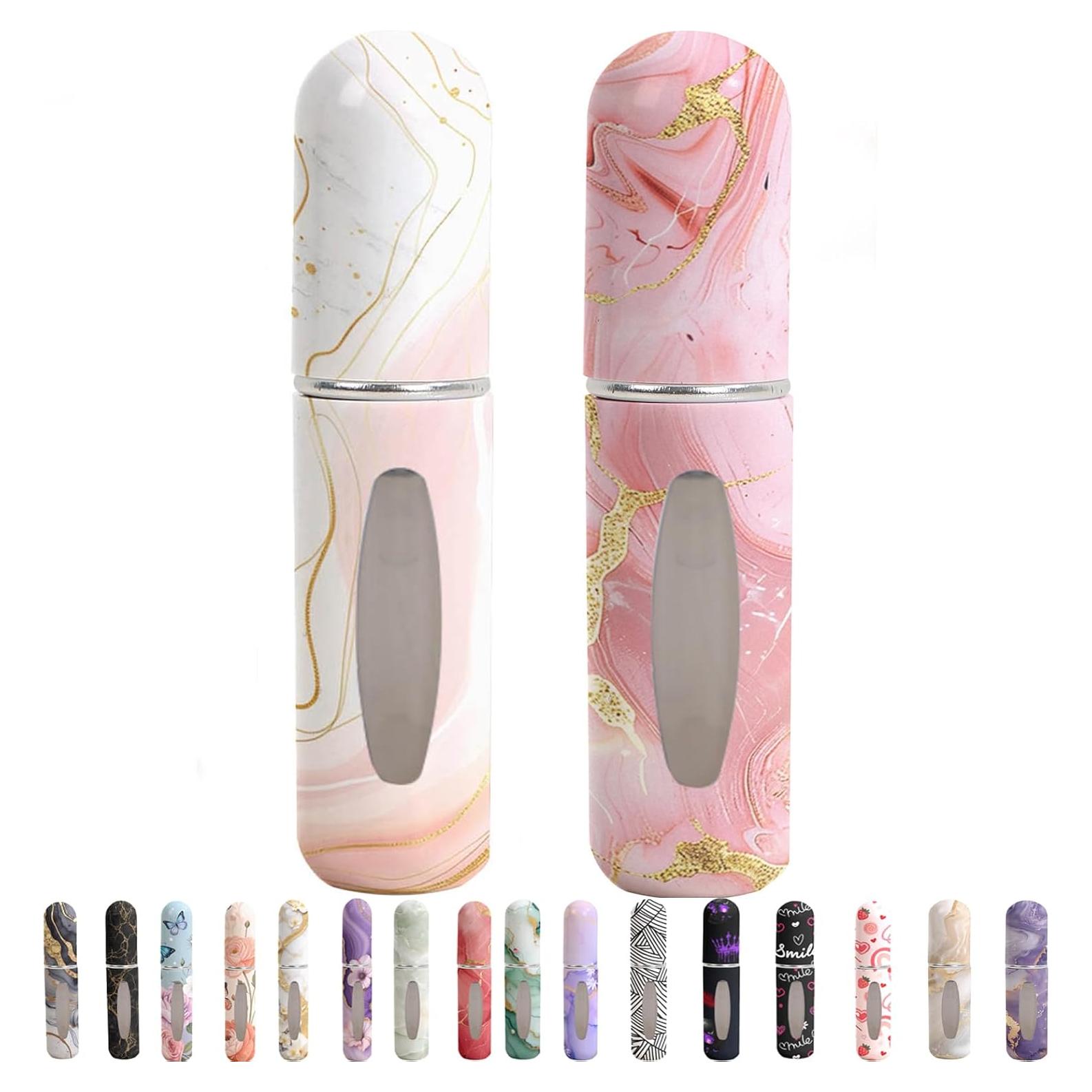 Botellas de Perfume de Viaje Syyflibb 5ml - Paquete de 2