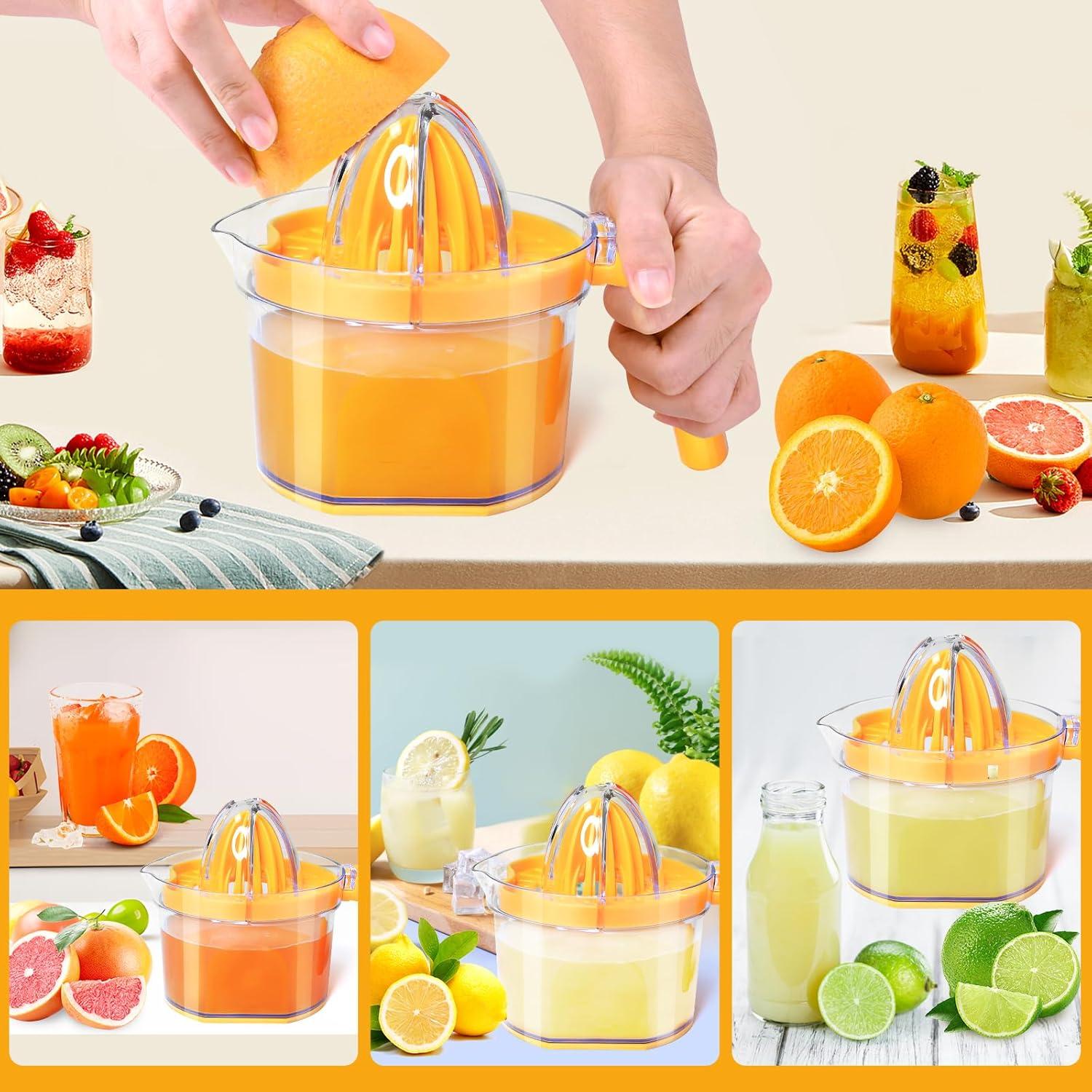 Exprimidor Manual ChefVille MJ02 Naranja 620ml Multifuncional