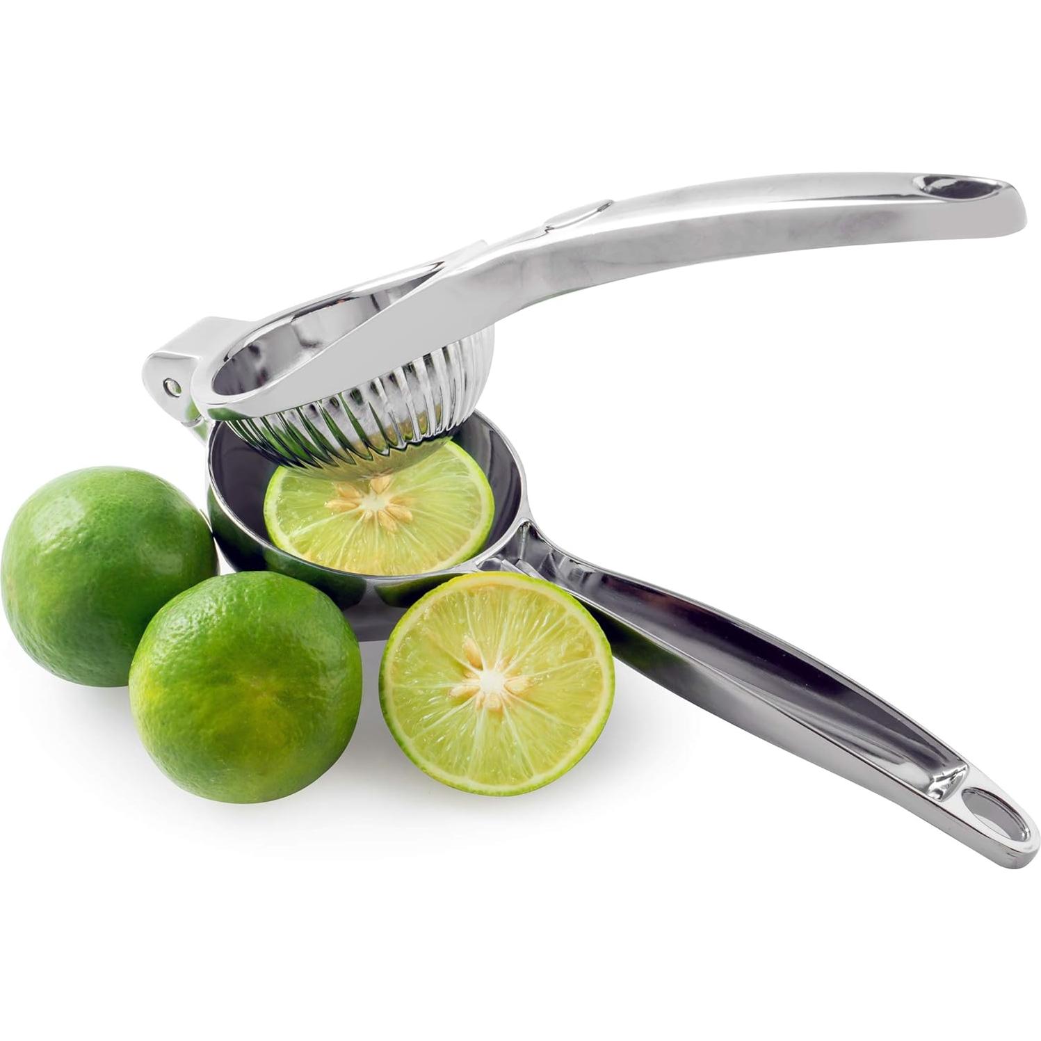 Prensa de Cítricos OGGI Manual de Zinc 390g Plata