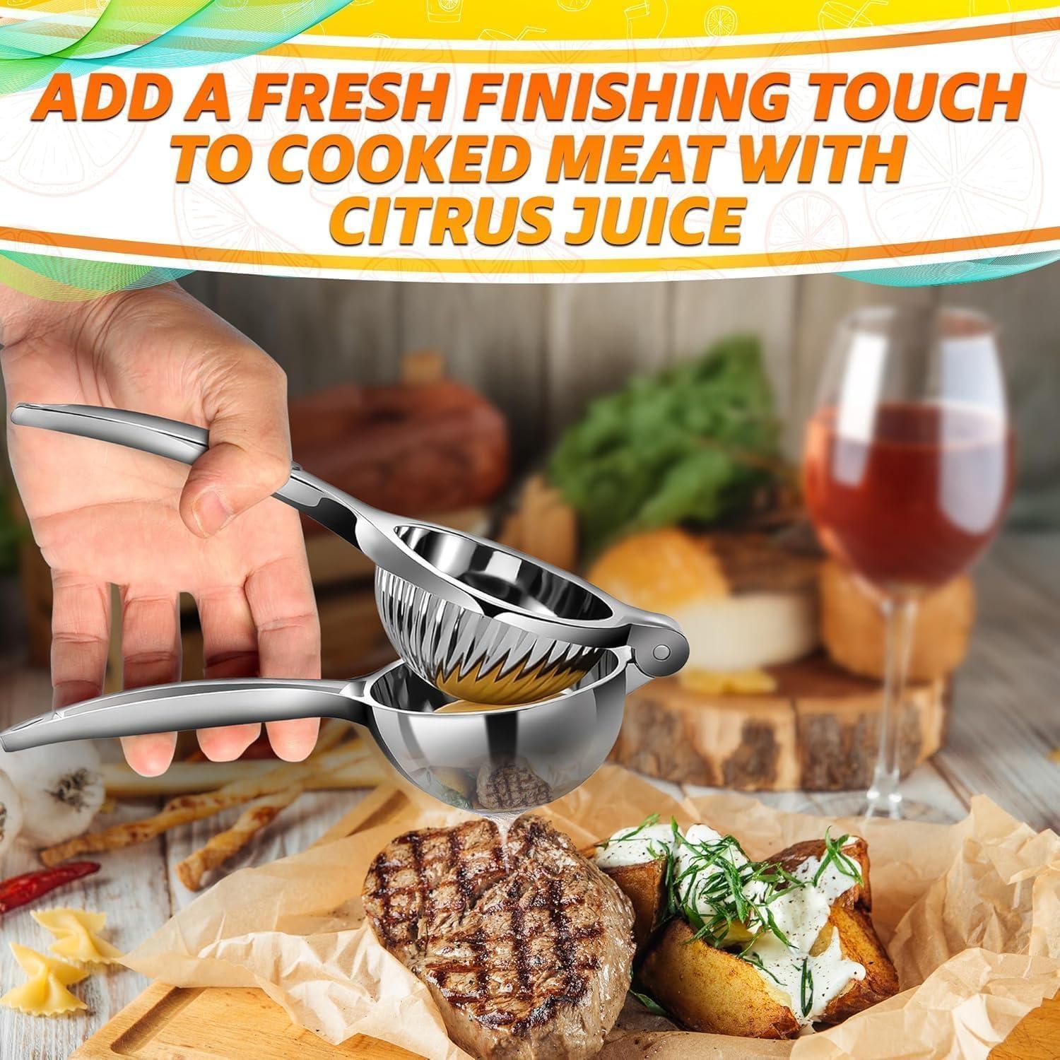 Exprimidor de Limón Manual LEGLO de Acero Inoxidable 380g