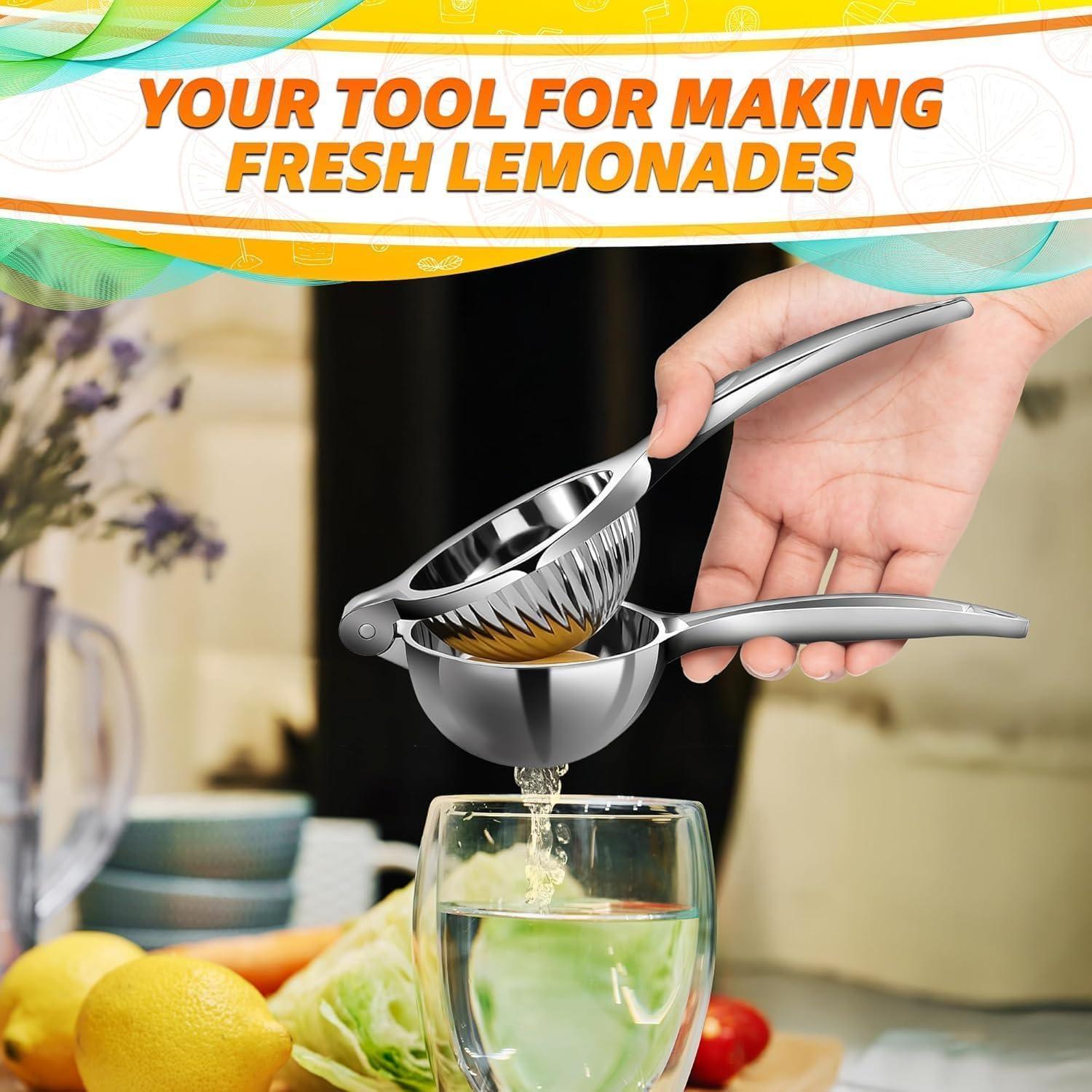 Exprimidor de Limón Manual LEGLO de Acero Inoxidable 380g