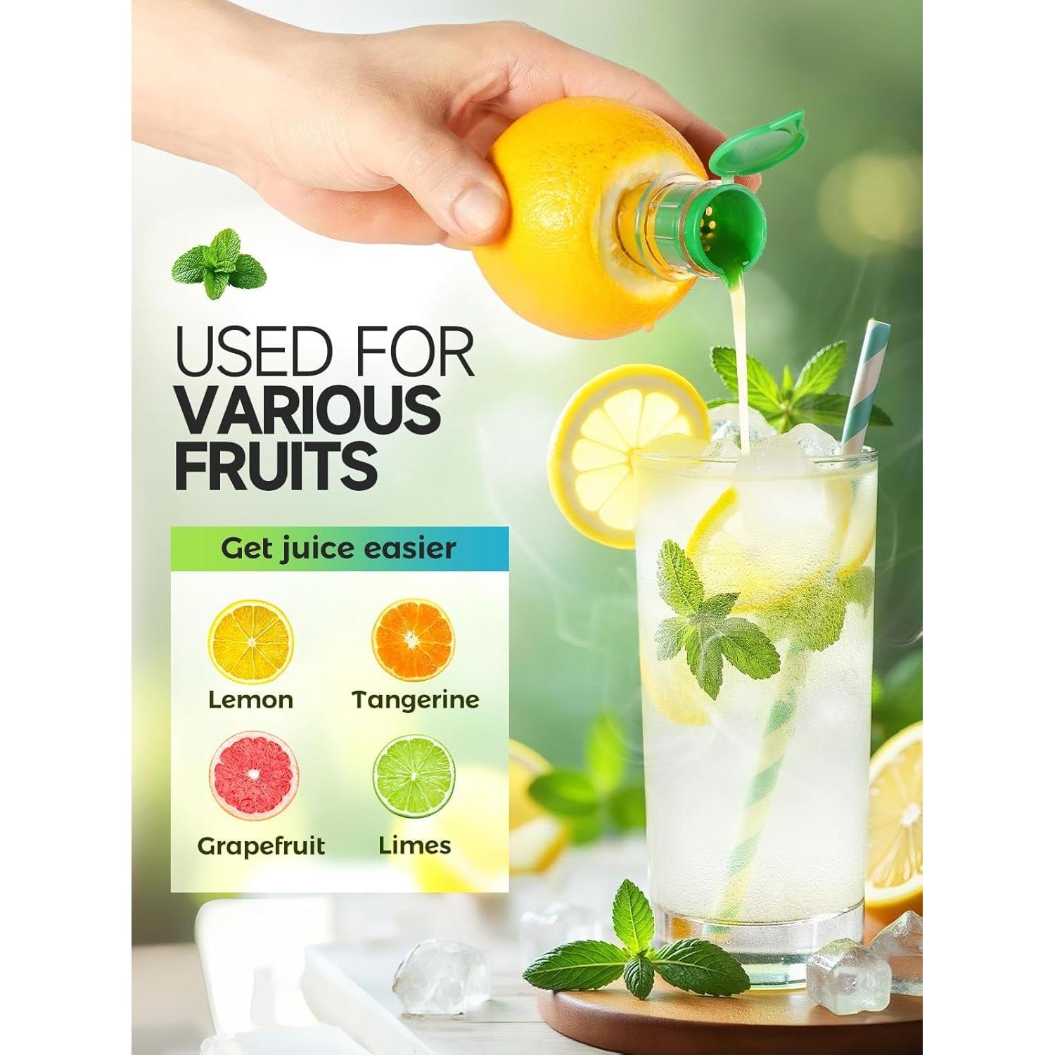 Exprimidor Manual de Limón JGLXF 4 Piezas con Filtro