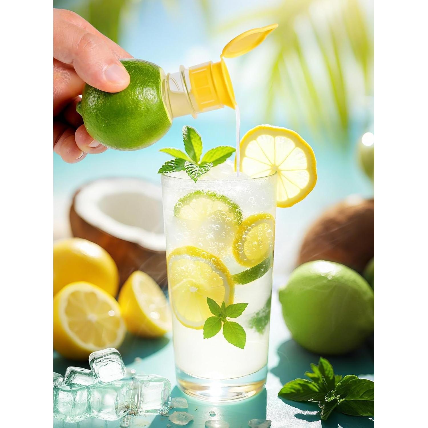 Exprimidor Manual de Limón JGLXF 4 Piezas con Filtro