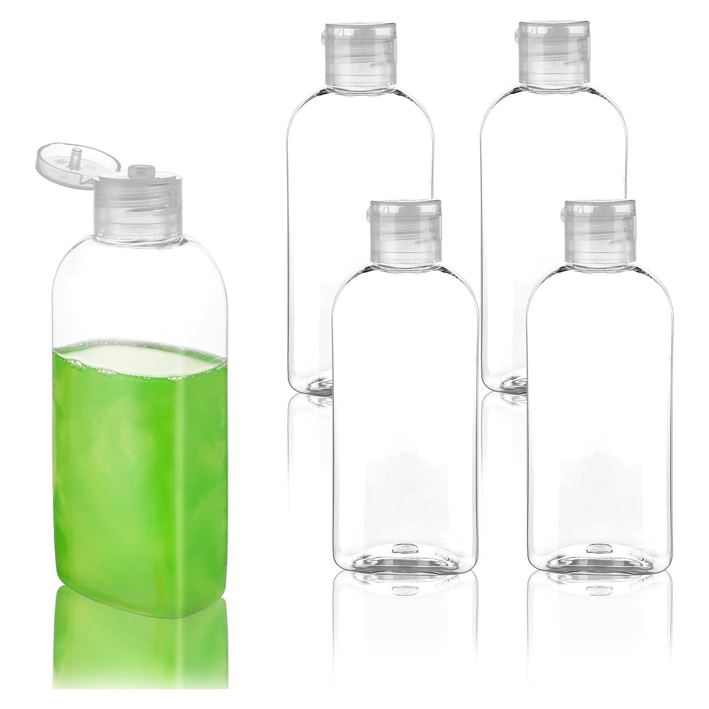 Botellas de Viaje 100ml Kitchen GIMS a Prueba de Fugas (5 Pzs)